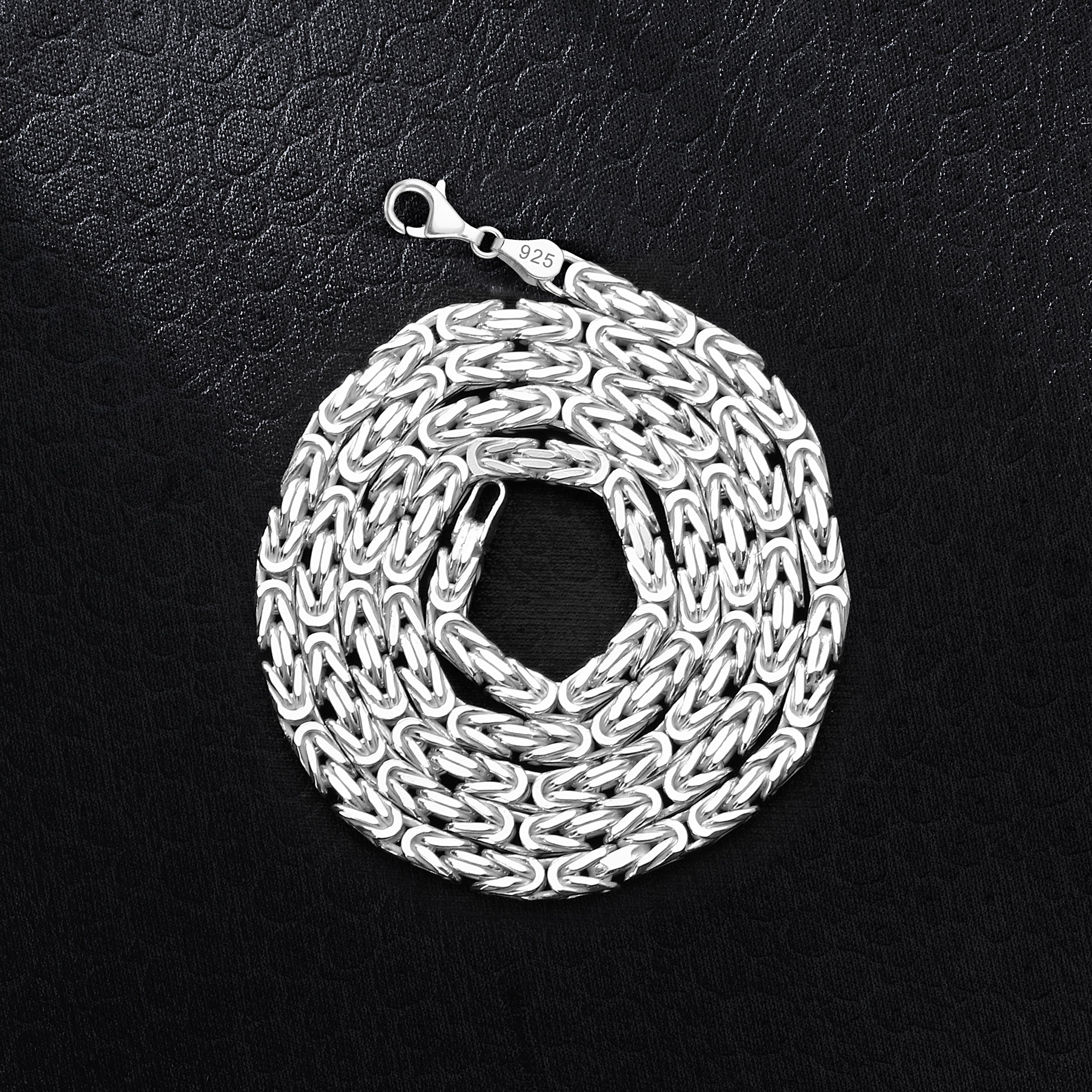 4mm Königskette - Silber 925