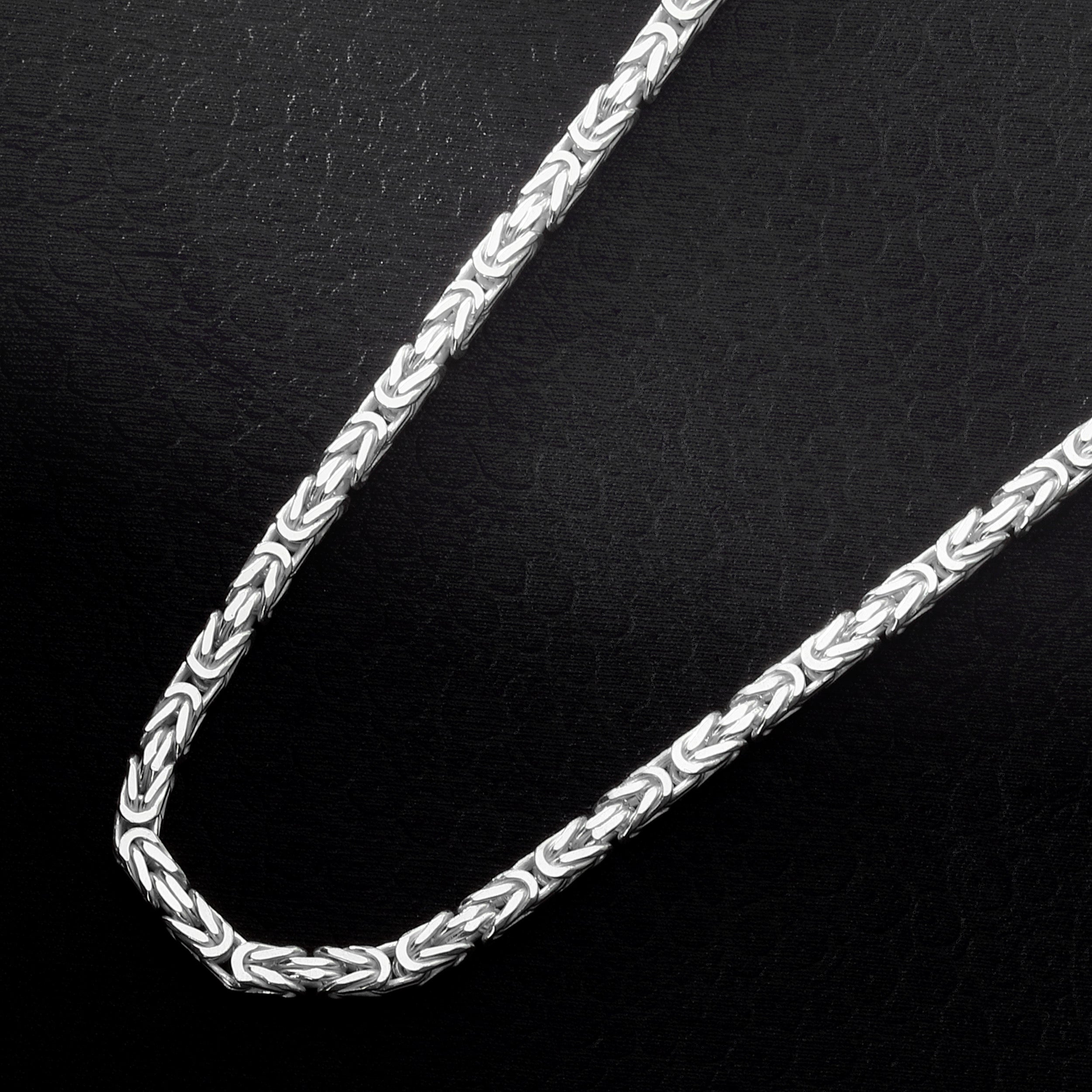 4mm Königskette - Silber 925