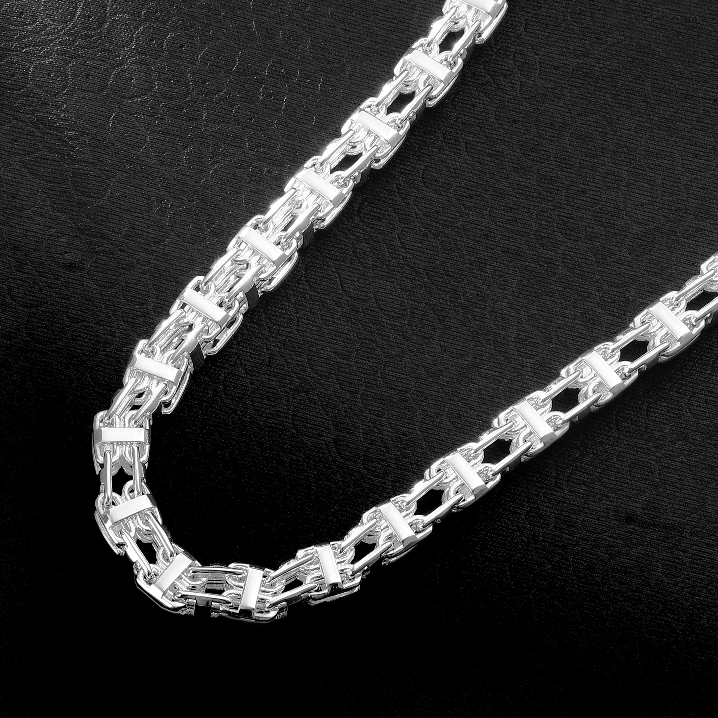 8,5mm Käfigkette - Silber 925