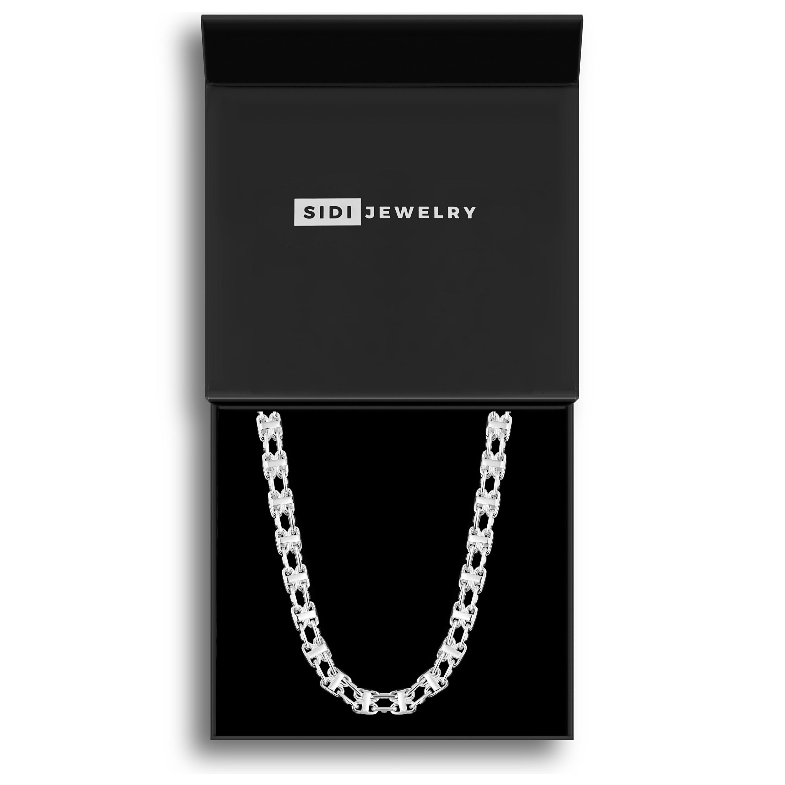 8,5mm Käfigkette - Silber 925