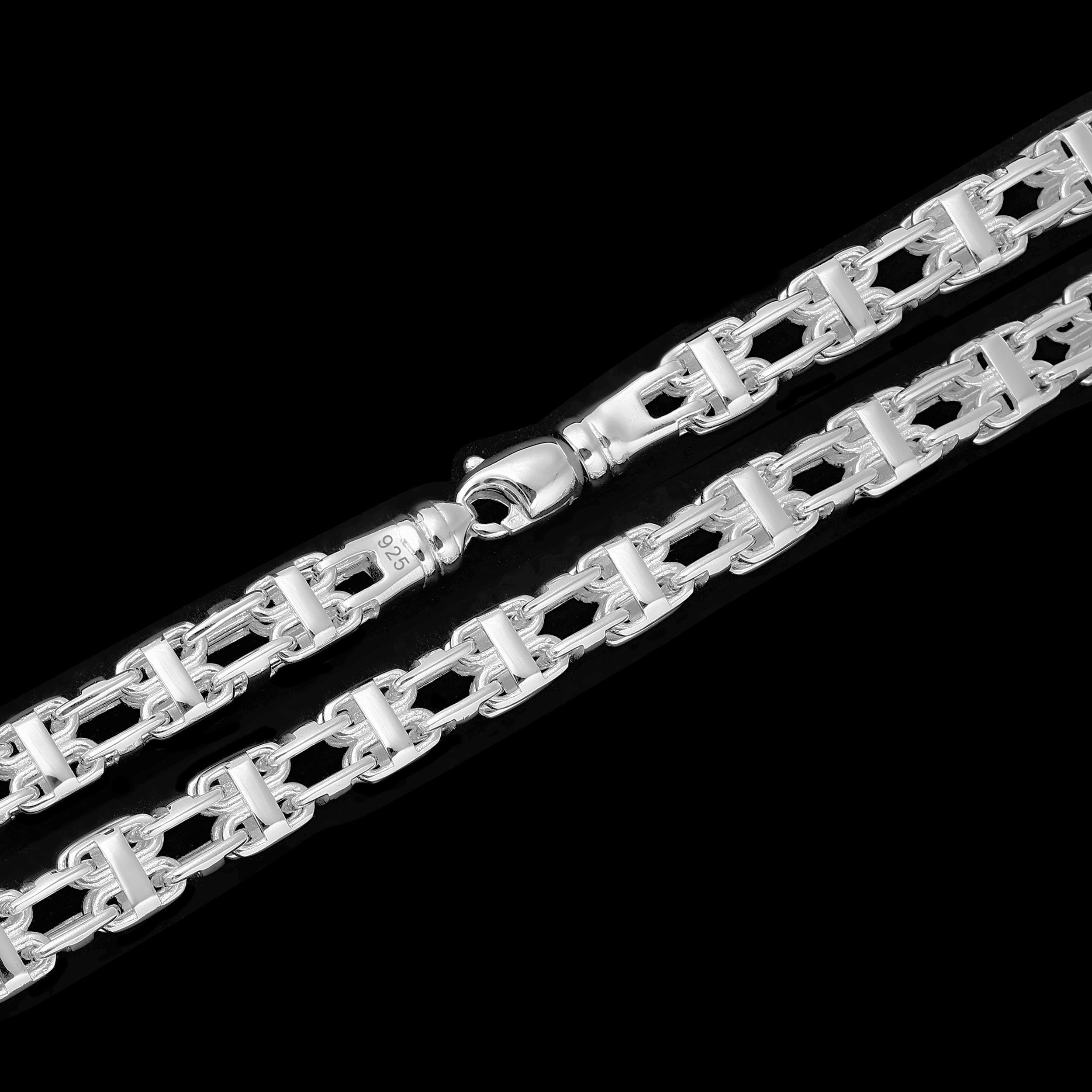 8,5mm Käfigkette - Silber 925