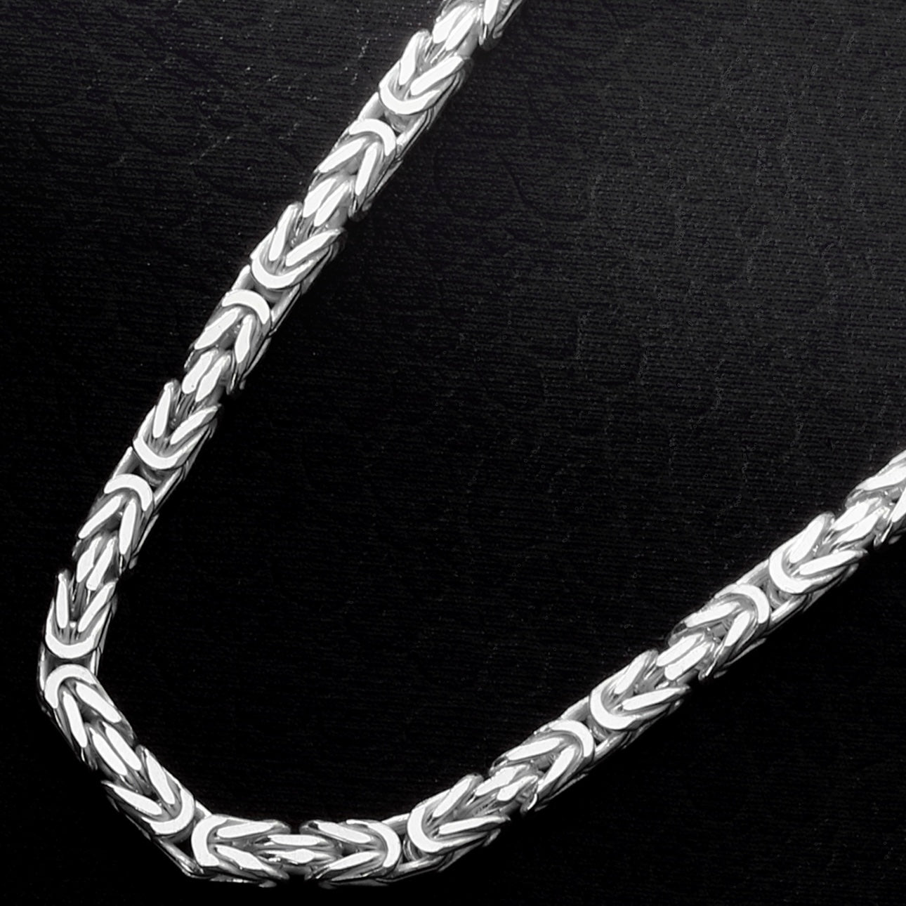 4mm Königskette - Silber 925