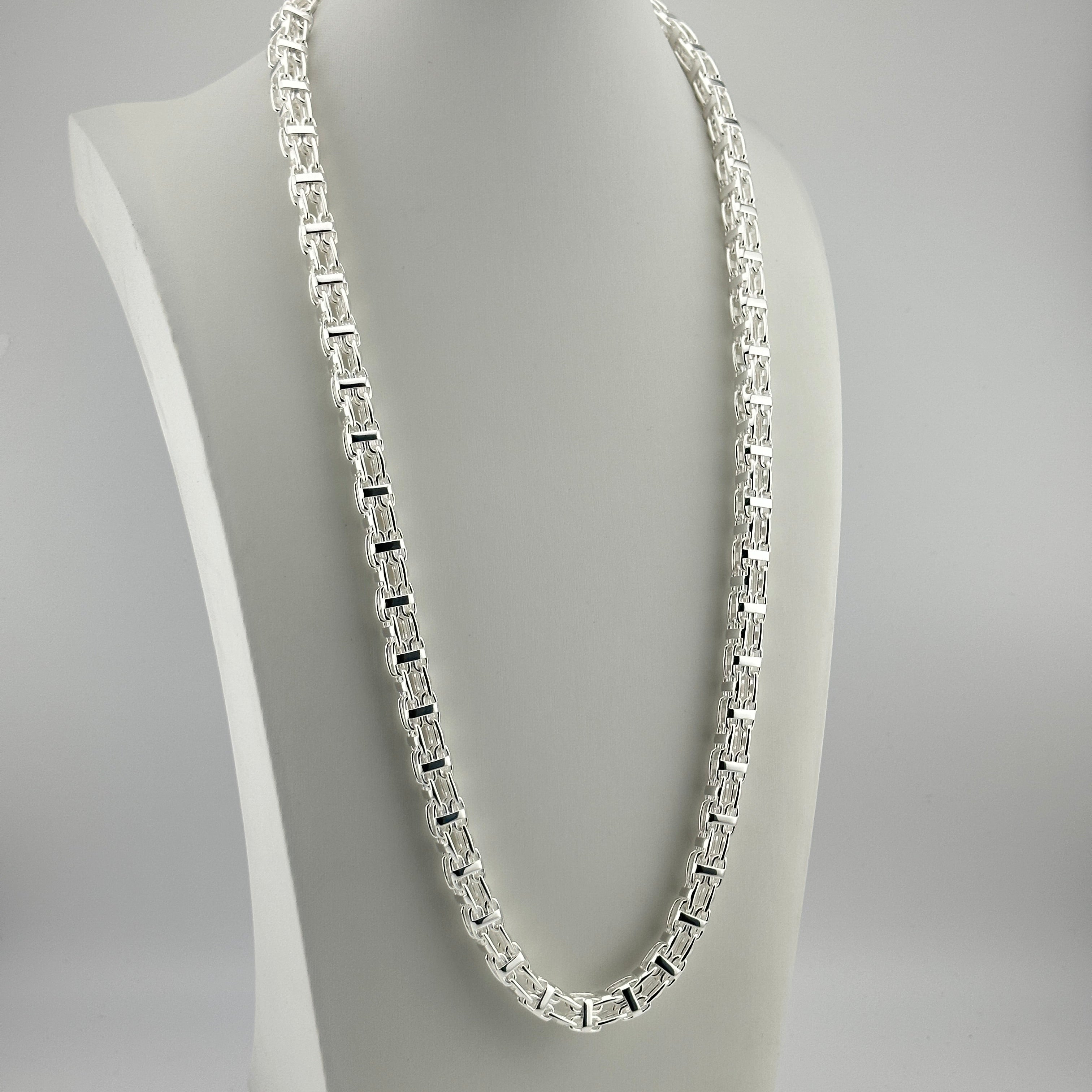 8,5mm Käfigkette - Silber 925