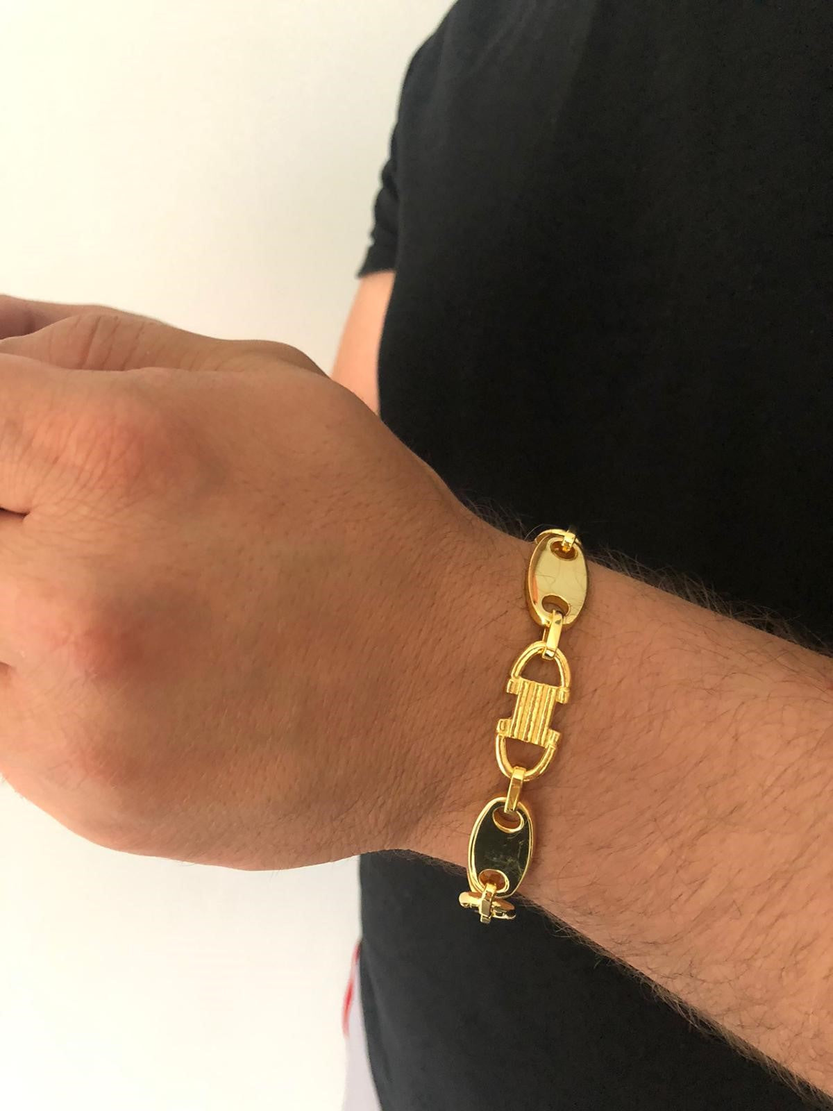 (Armband) Plattenkette - 14mm breit