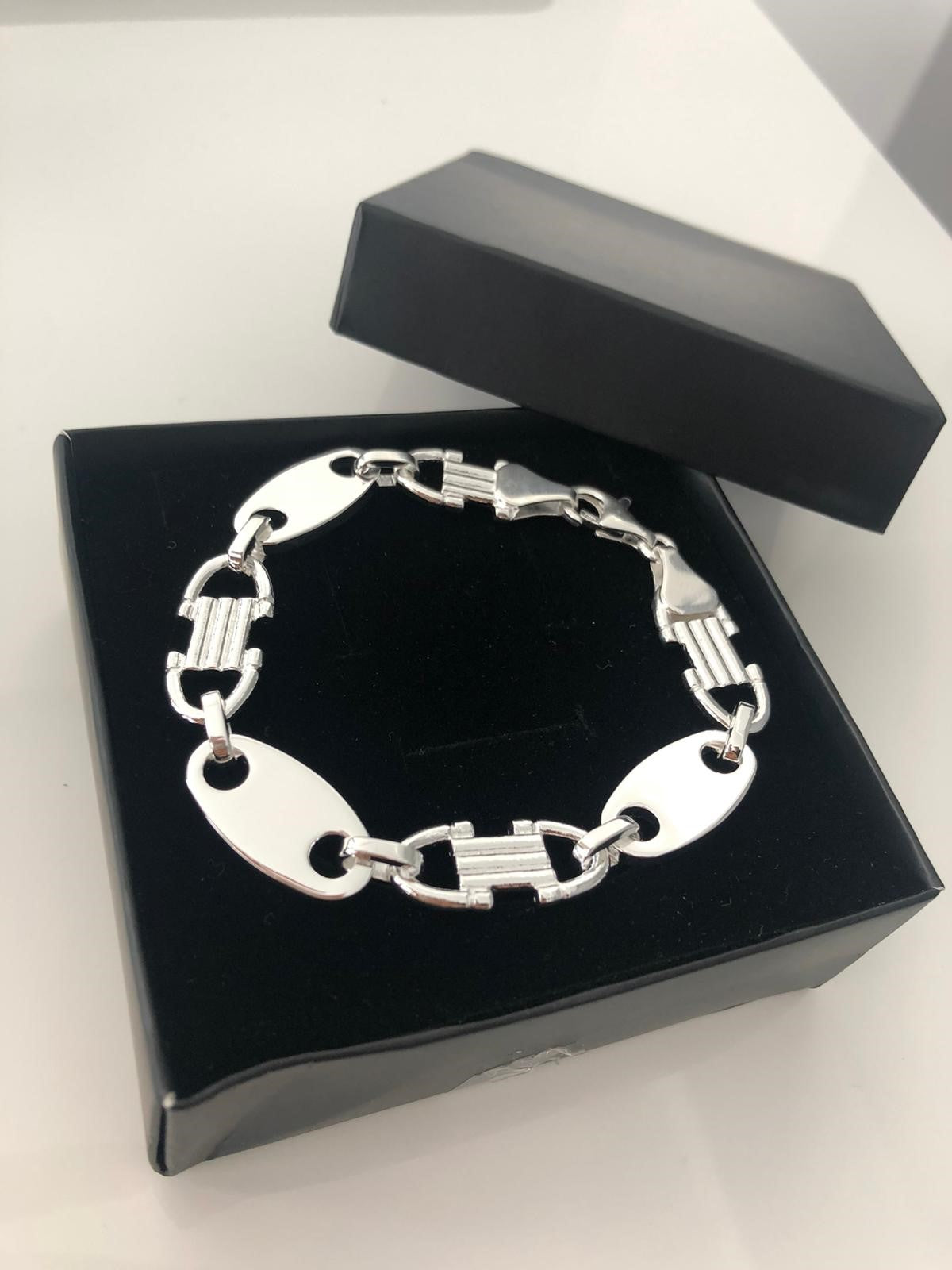 (Armband) Plattenkette - 14mm breit