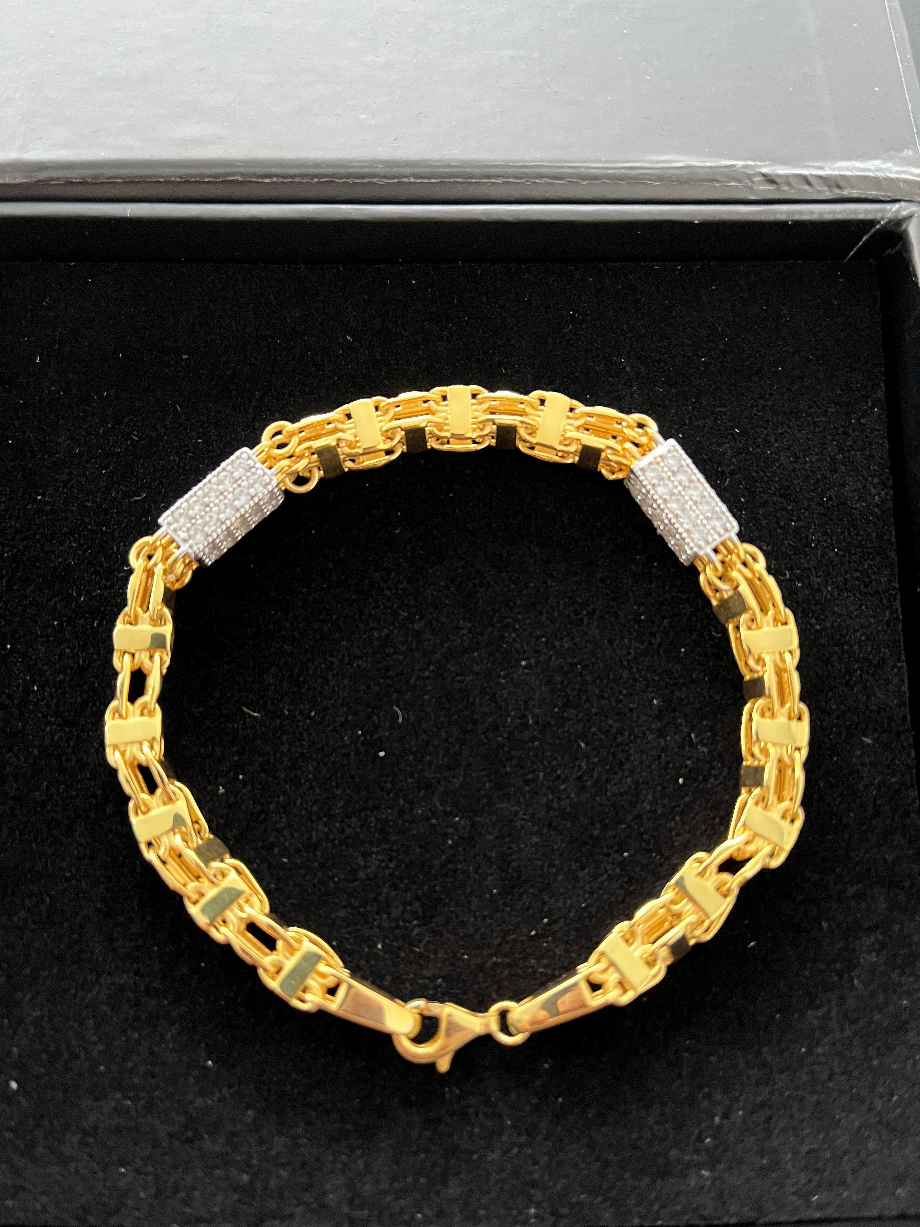 (Armband) Käfigkette - 6mm breit
