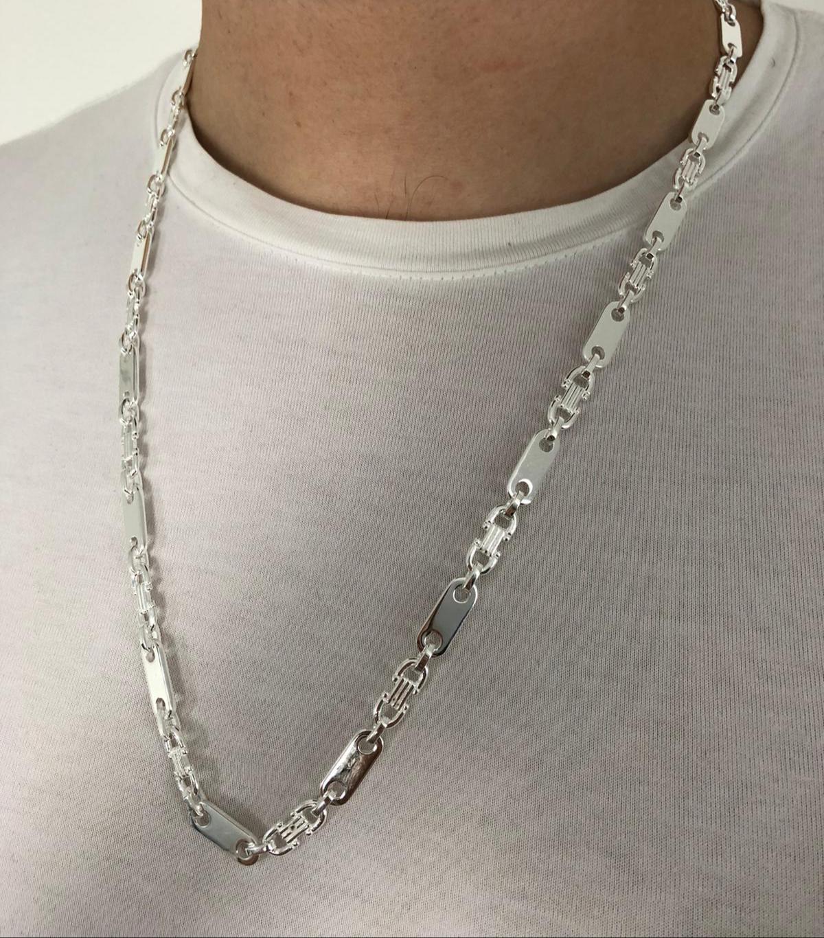 6mm Plattenkette - Silber 925