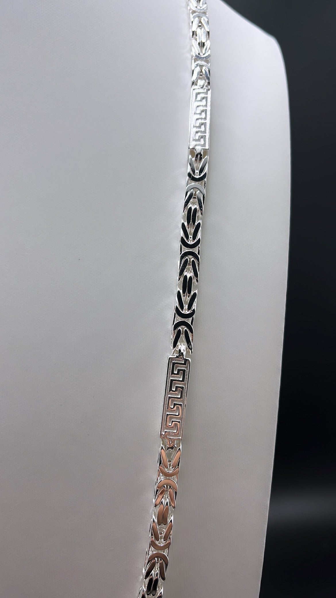 6mm Greek Königskette - Silber 925