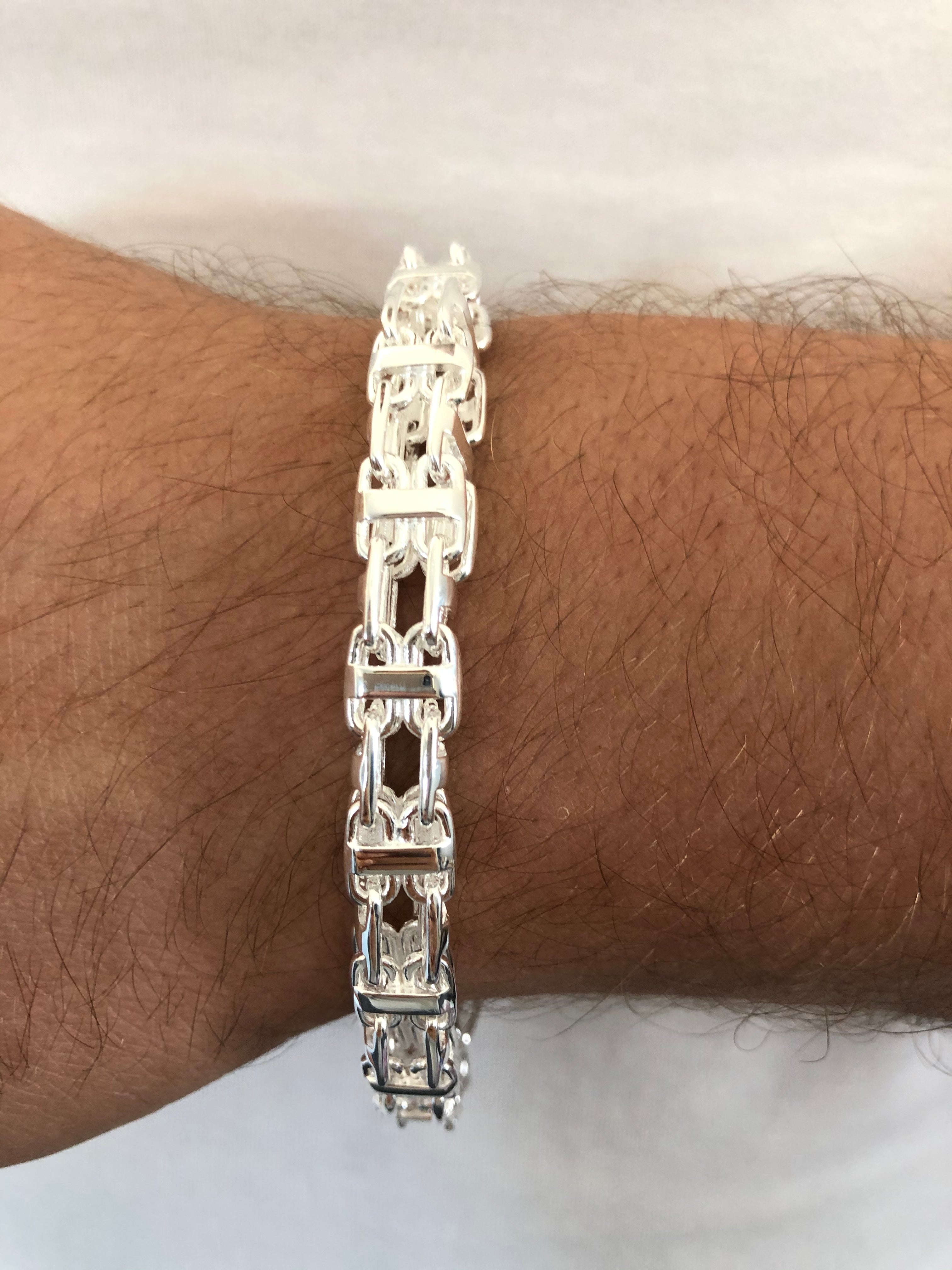 (Armband) Käfigkette - 8,5mm breit