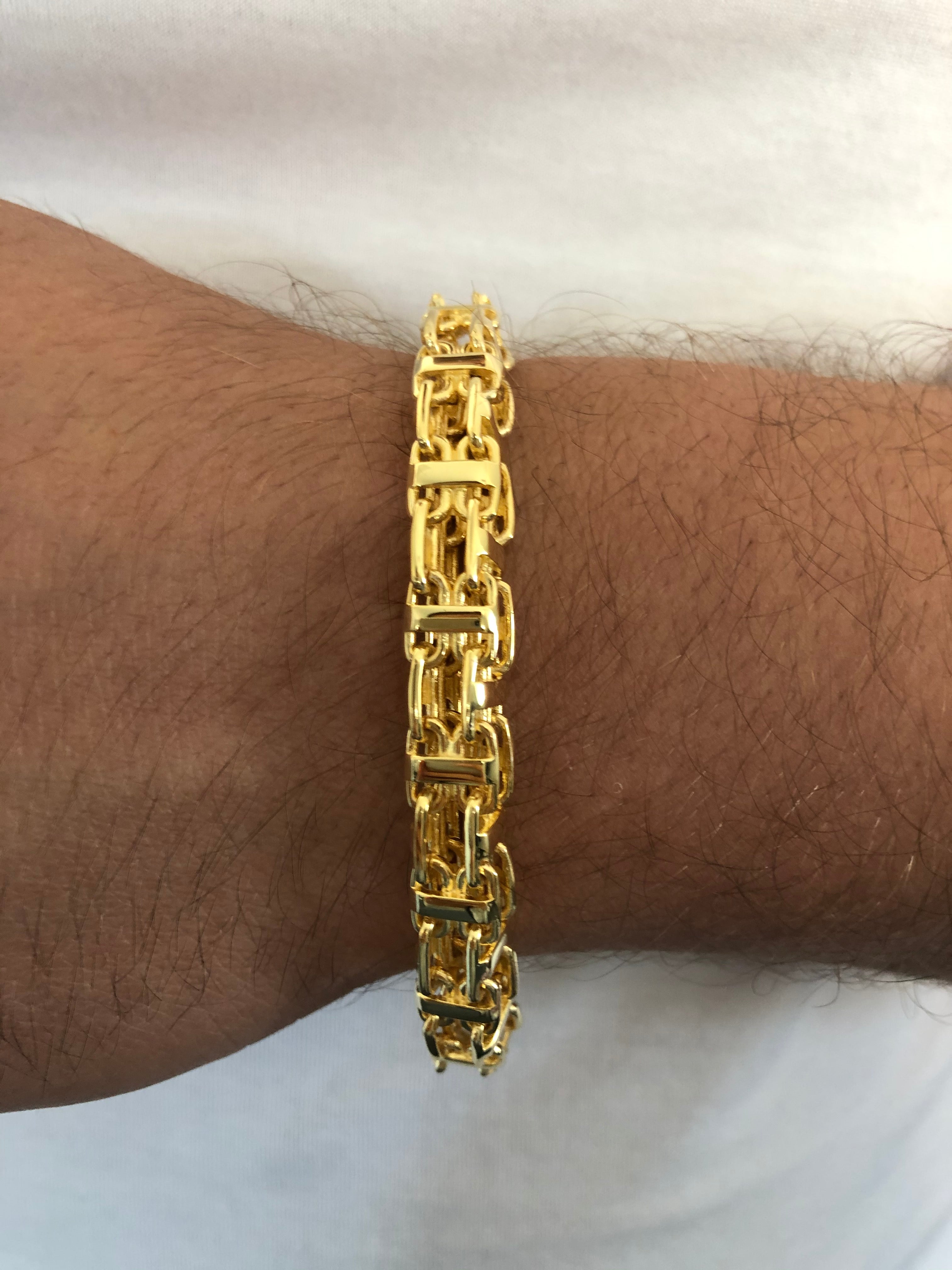 (Armband) Käfigkette - 8,5mm breit