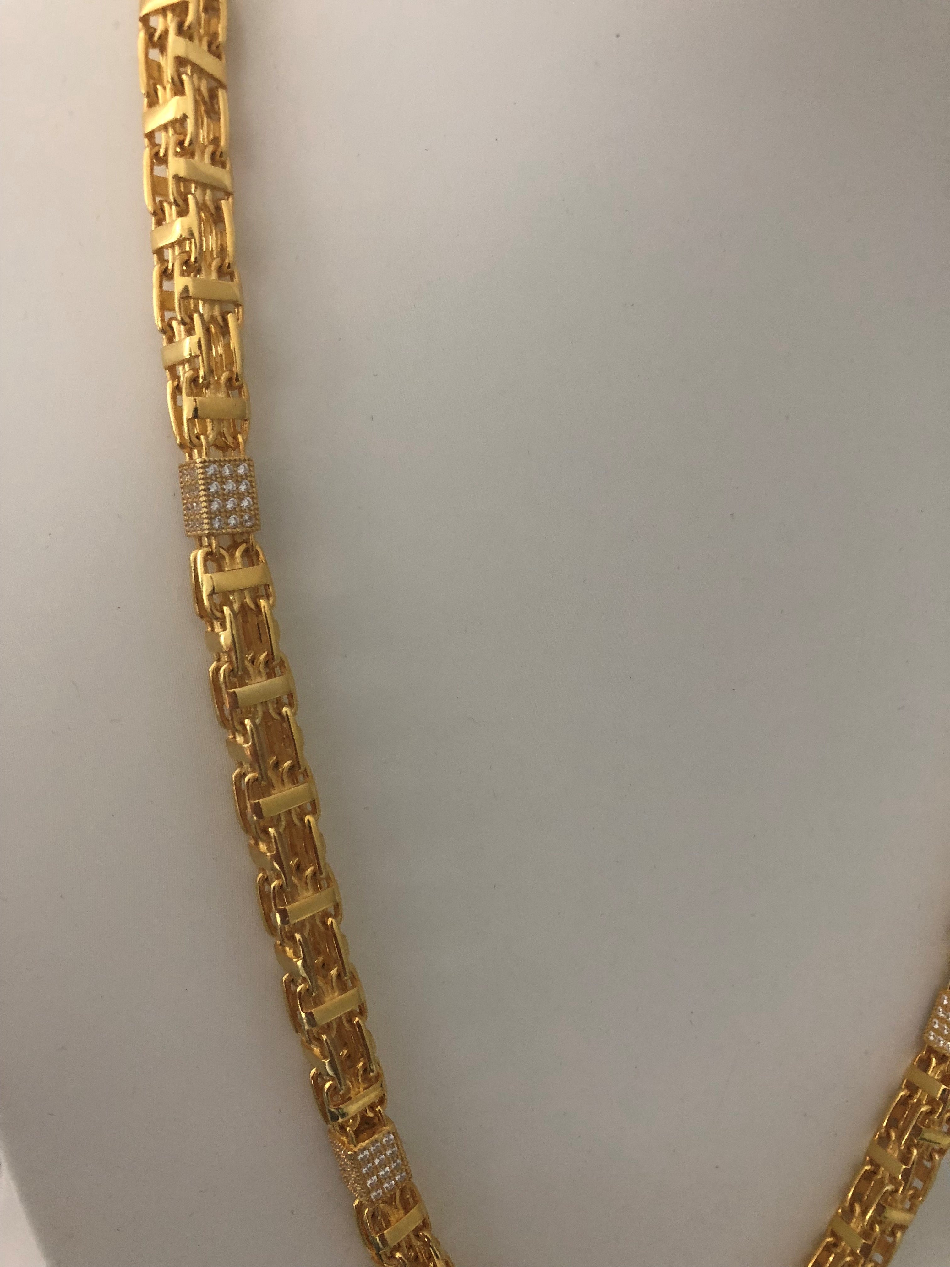 Käfigkette Iced-Out - 8,5mm breit
