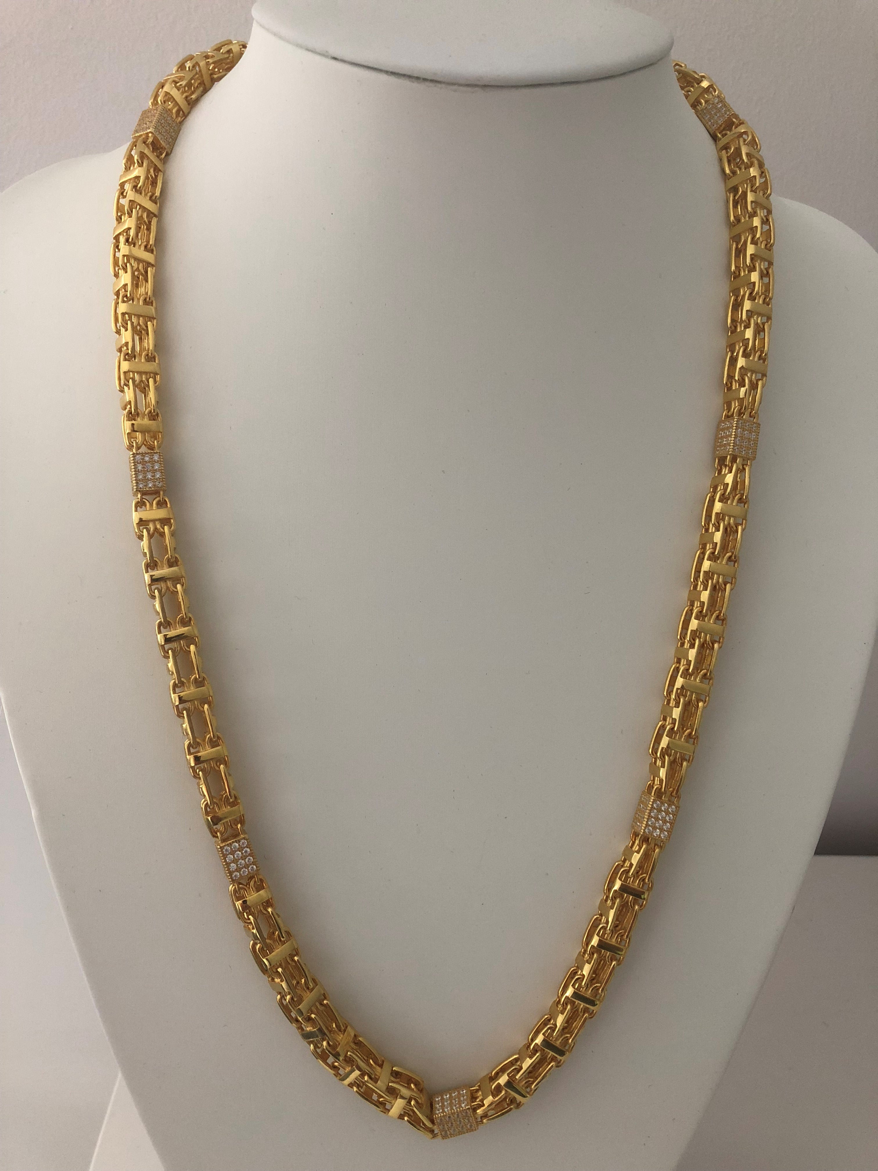 Käfigkette Iced-Out - 8,5mm breit