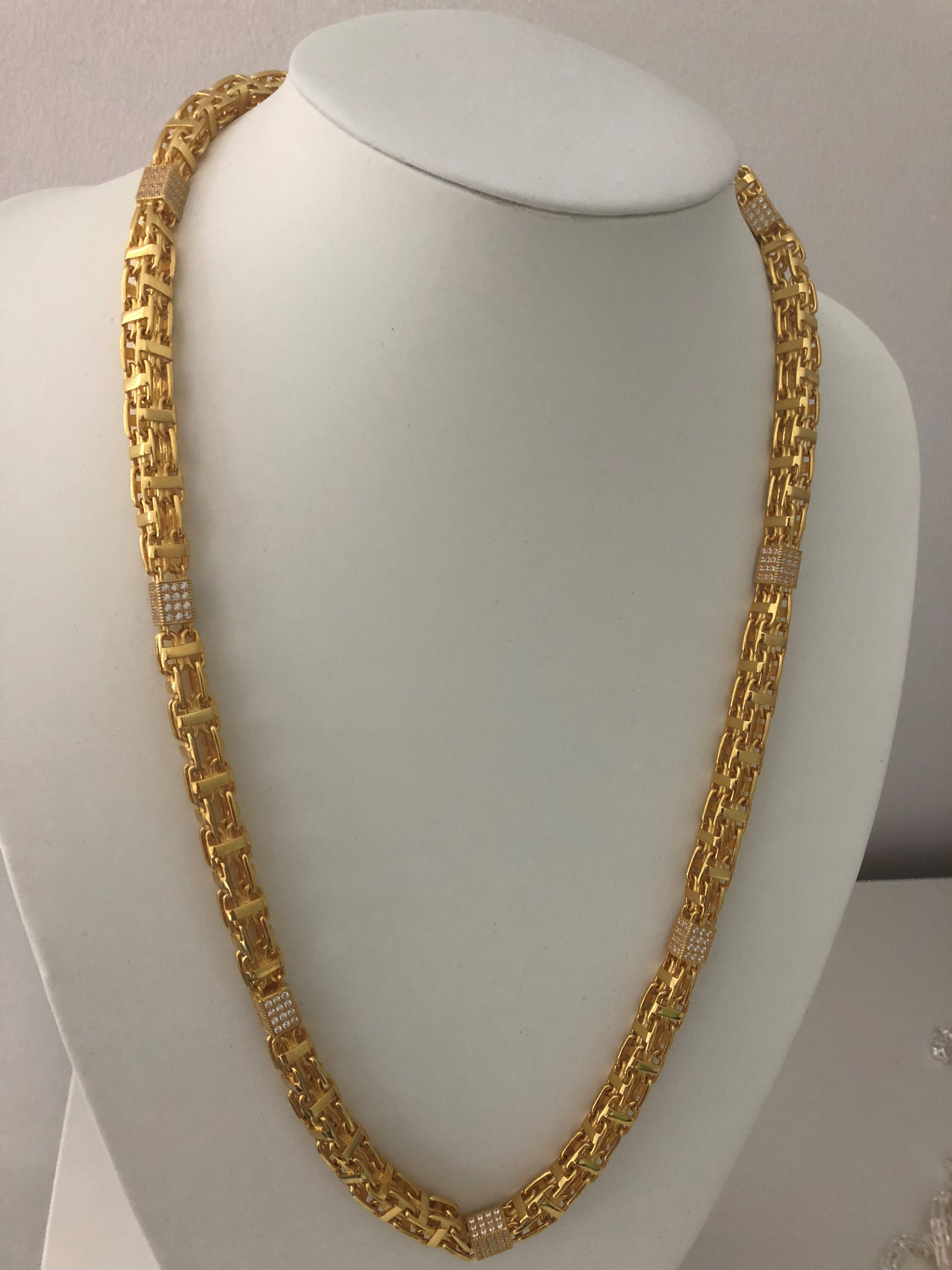Käfigkette Iced-Out - 8,5mm breit