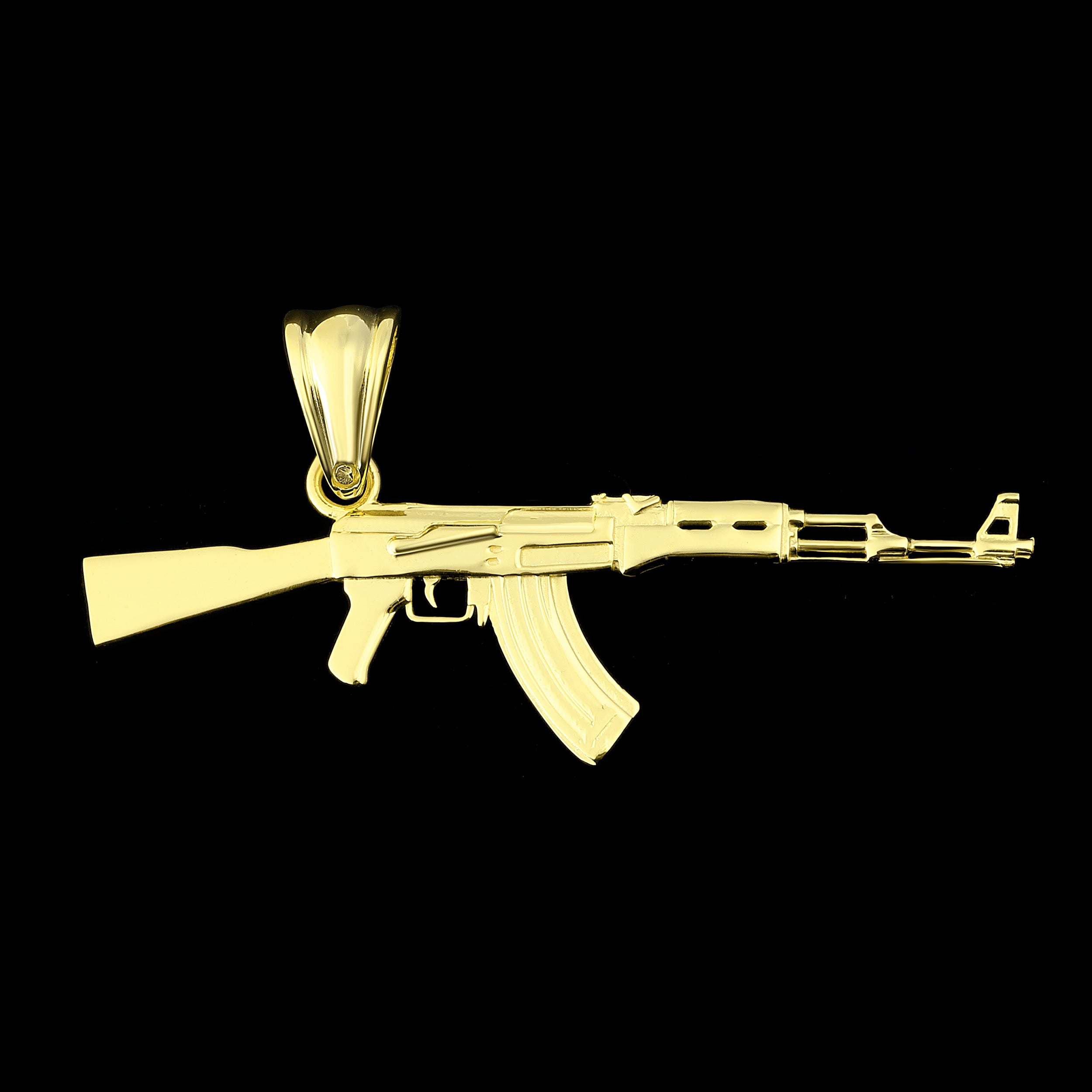 Ak47 Anhänger - Silber 925