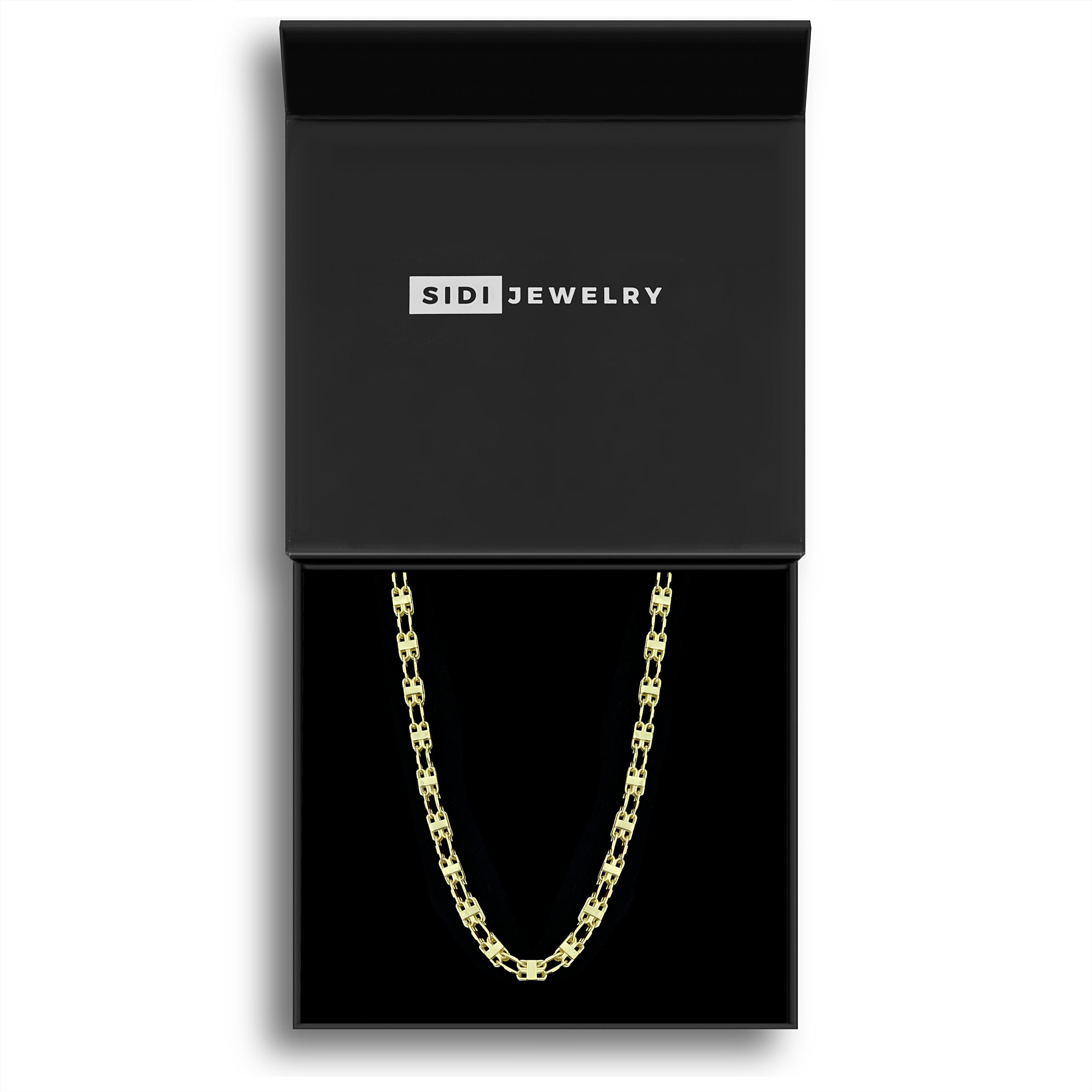 6mm Käfigkette - Silber 925 18k Gold vergoldet
