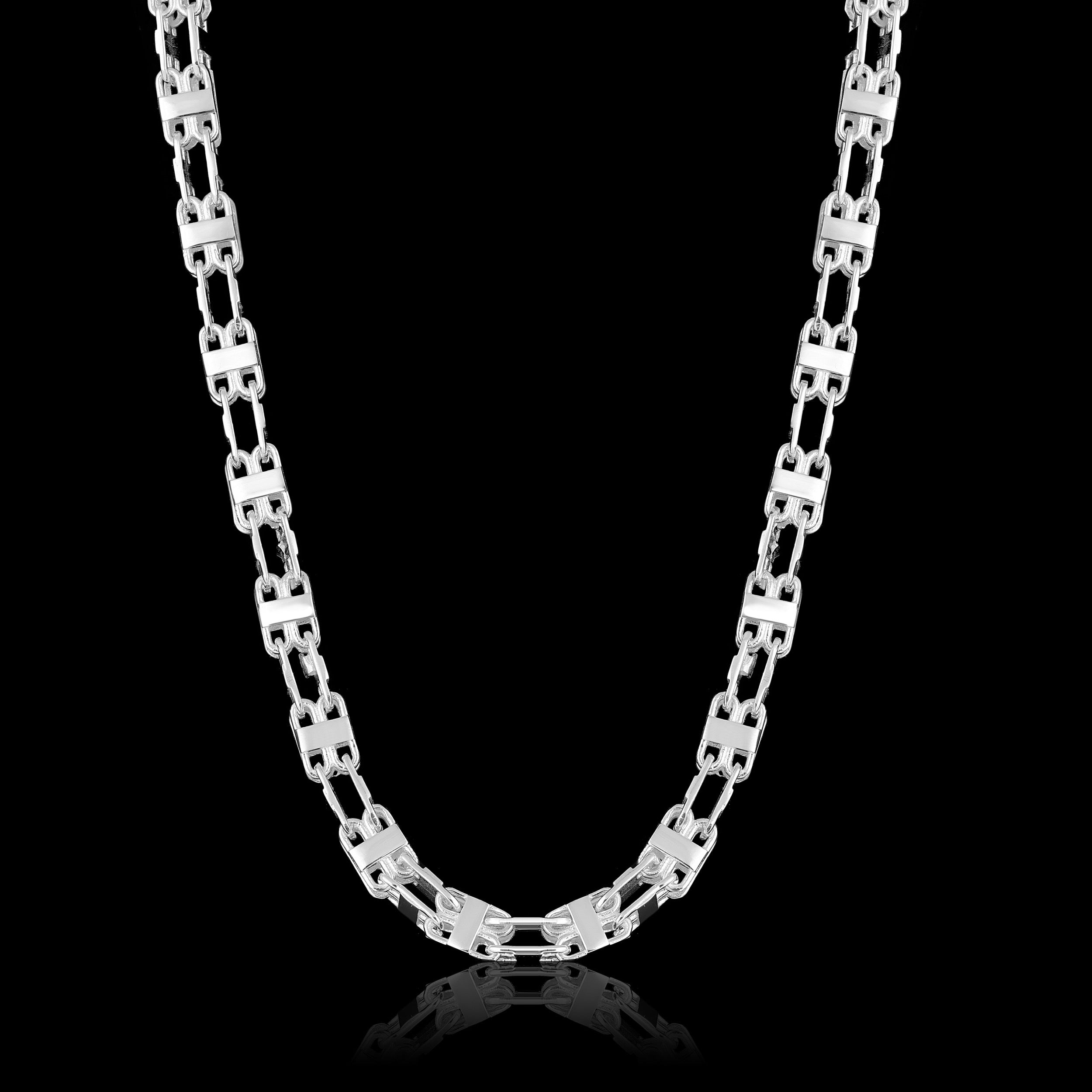 6mm Käfigkette - Silber 925