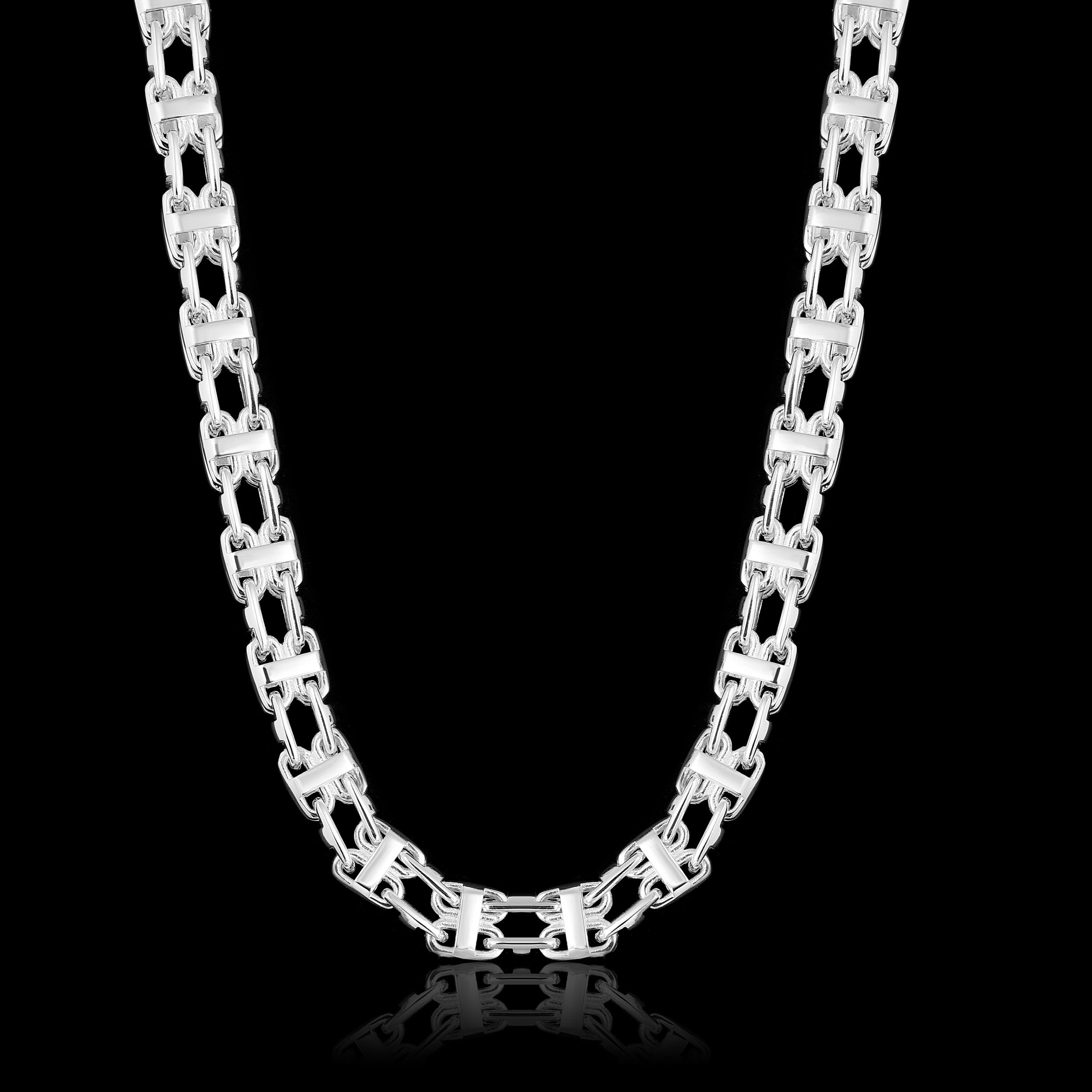 8,5mm Käfigkette - Silber 925