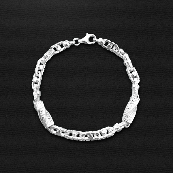 (Armband) Greek Monte Carlo - 6mm breit