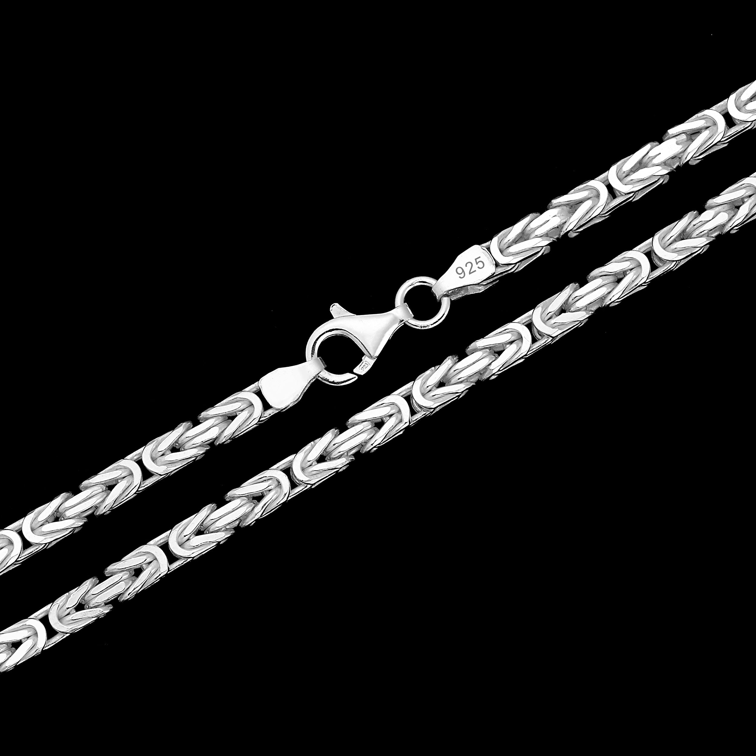 4mm Königskette - Silber 925