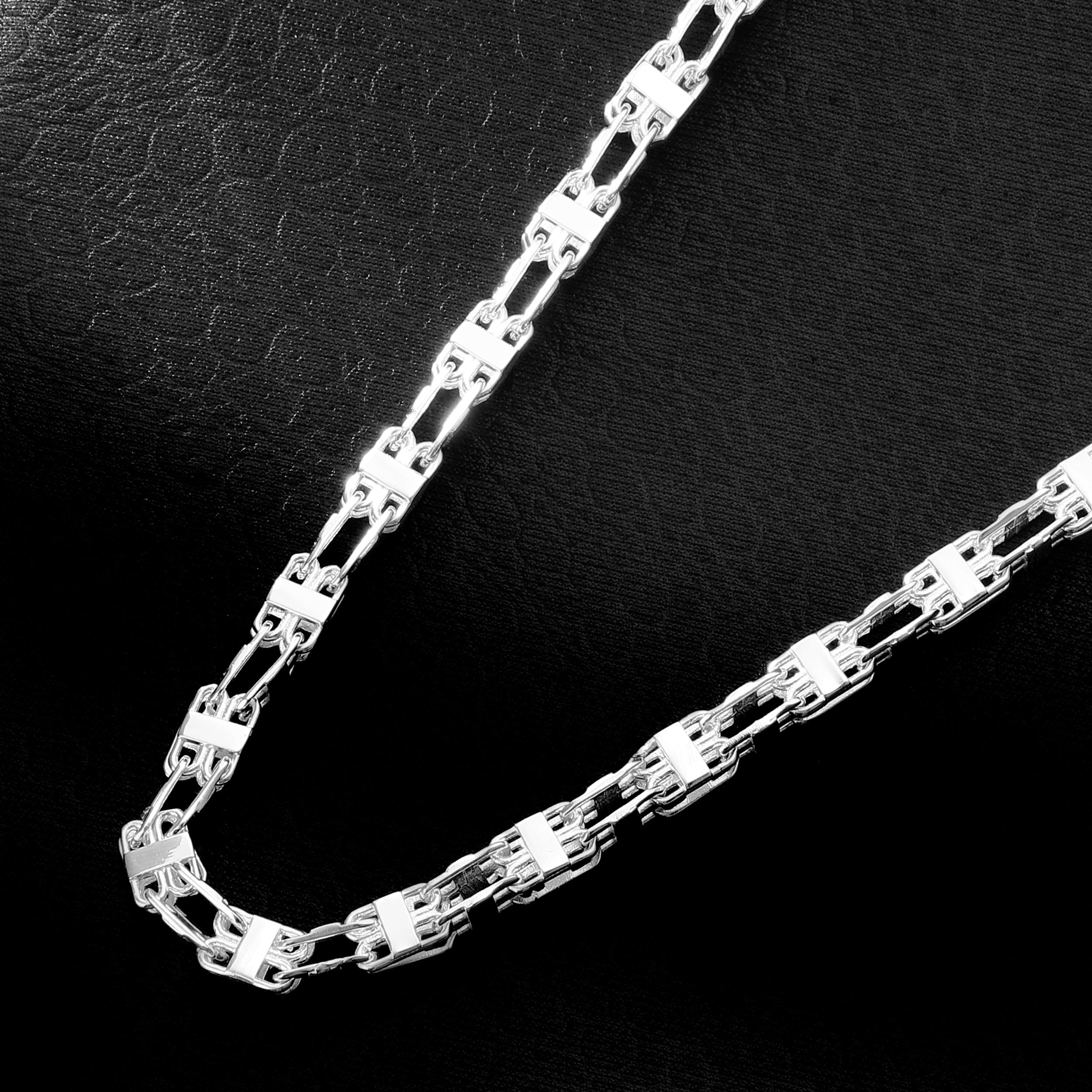 6mm Käfigkette - Silber 925