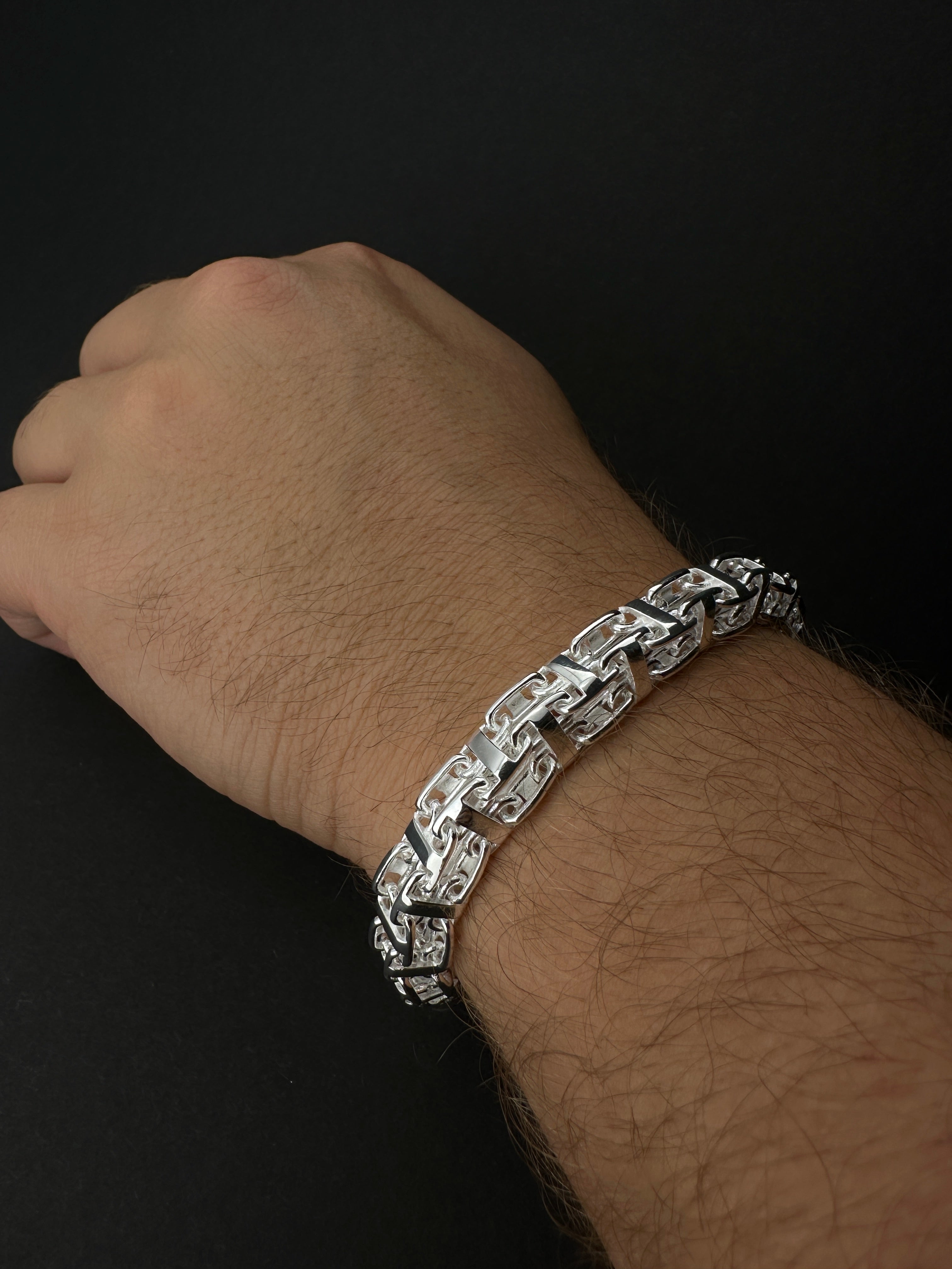 (Armband) Käfigkette - 8,5mm breit