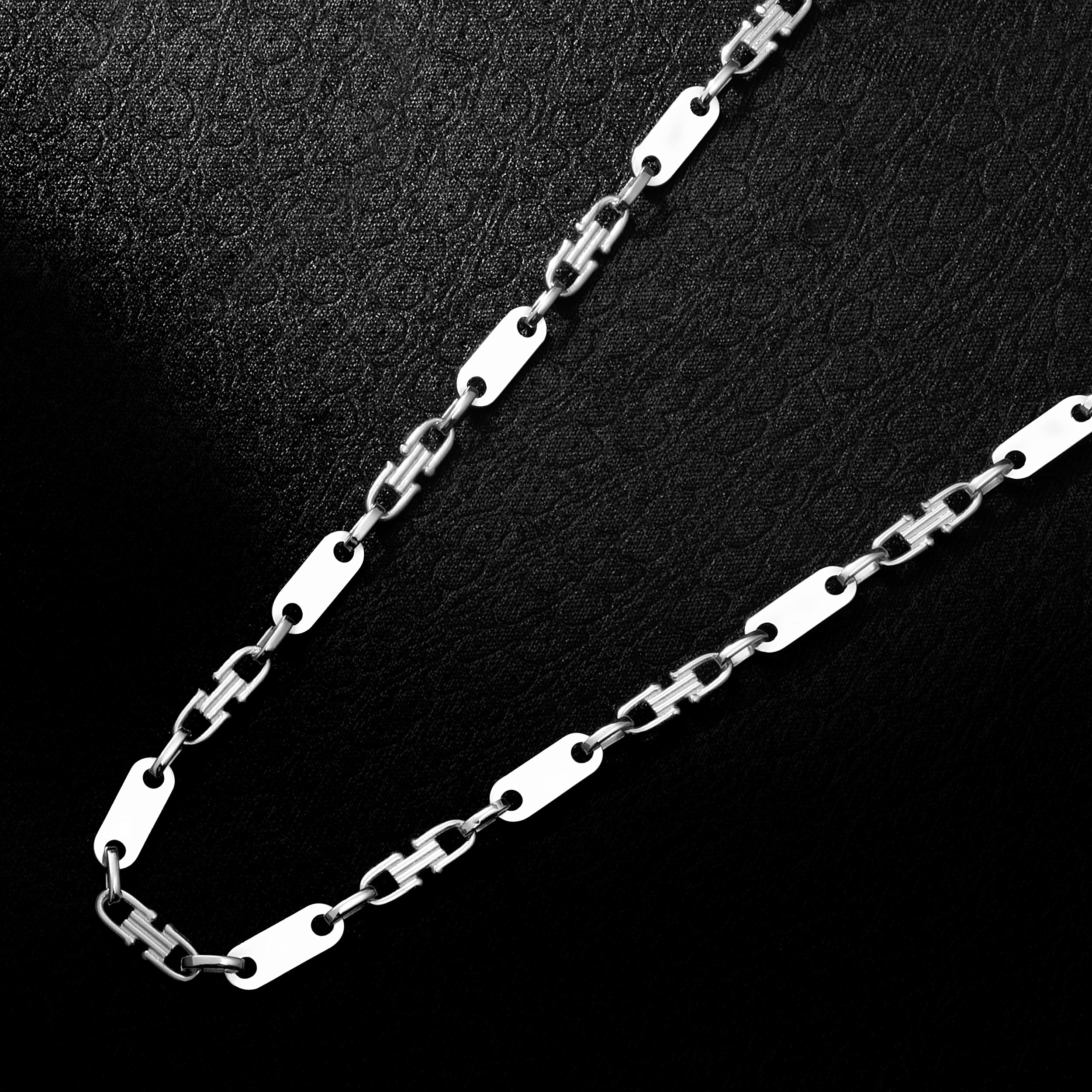 4mm Plattenkette - Silber 925