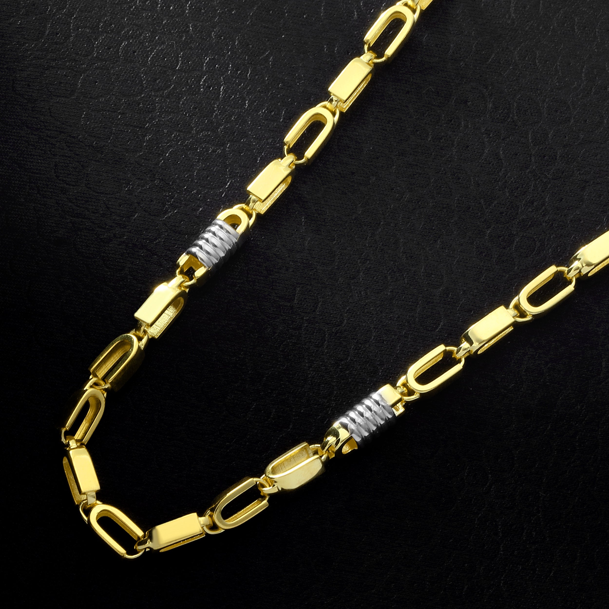 4mm Monte Carlo Kette 2.0 - Silber 925 18k Gold vergoldet