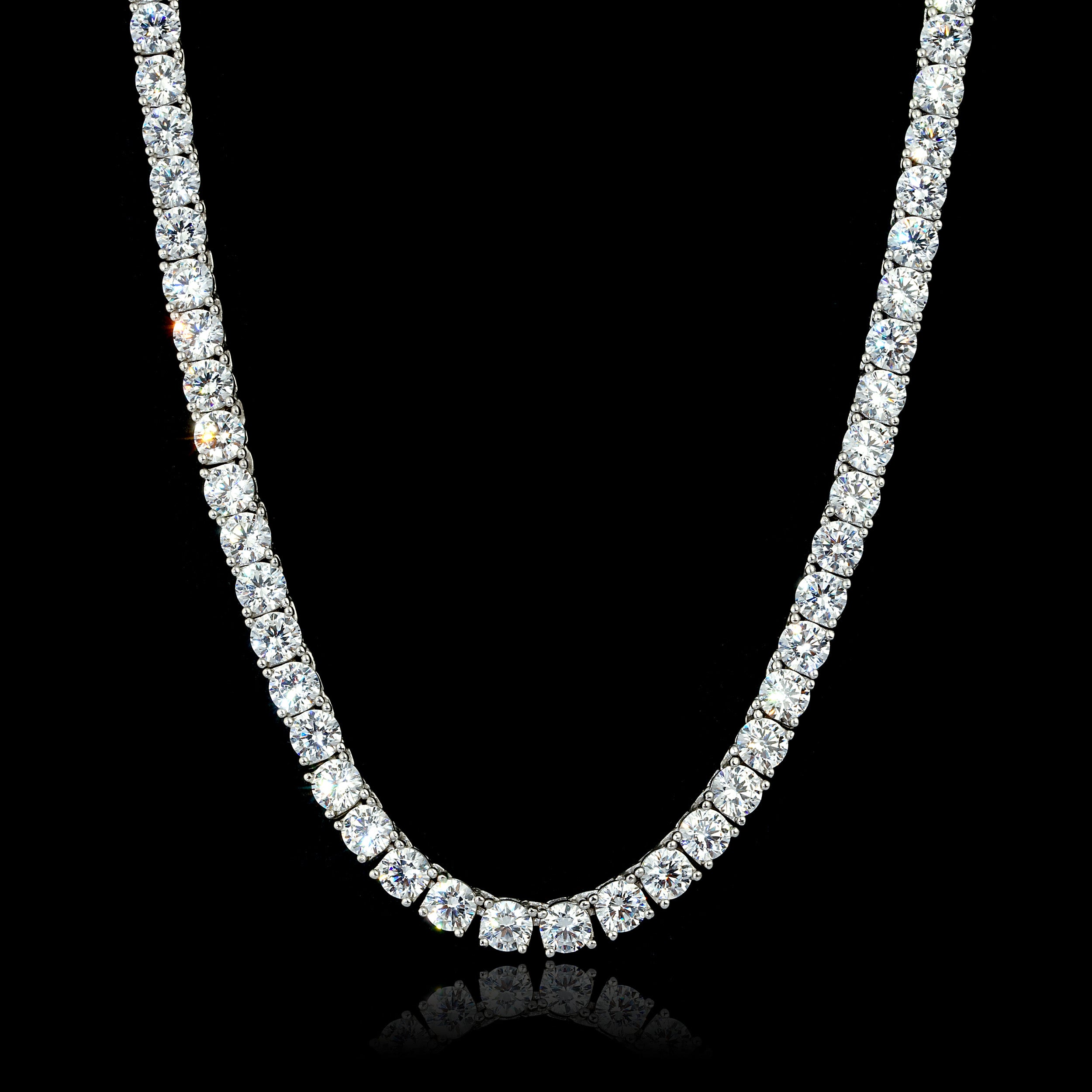4mm Tennis Chain Kette - 925 Silber