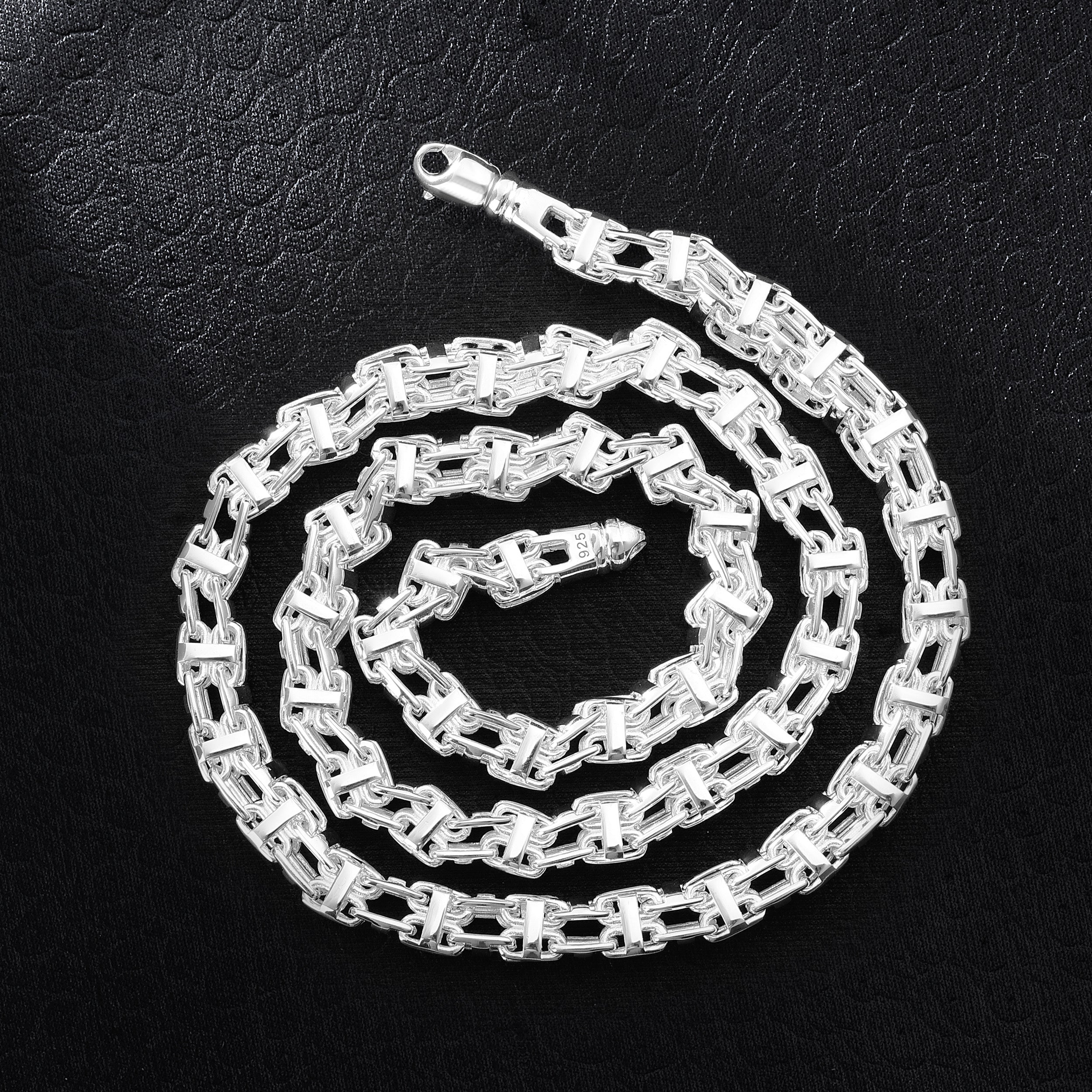 8,5mm Käfigkette - Silber 925