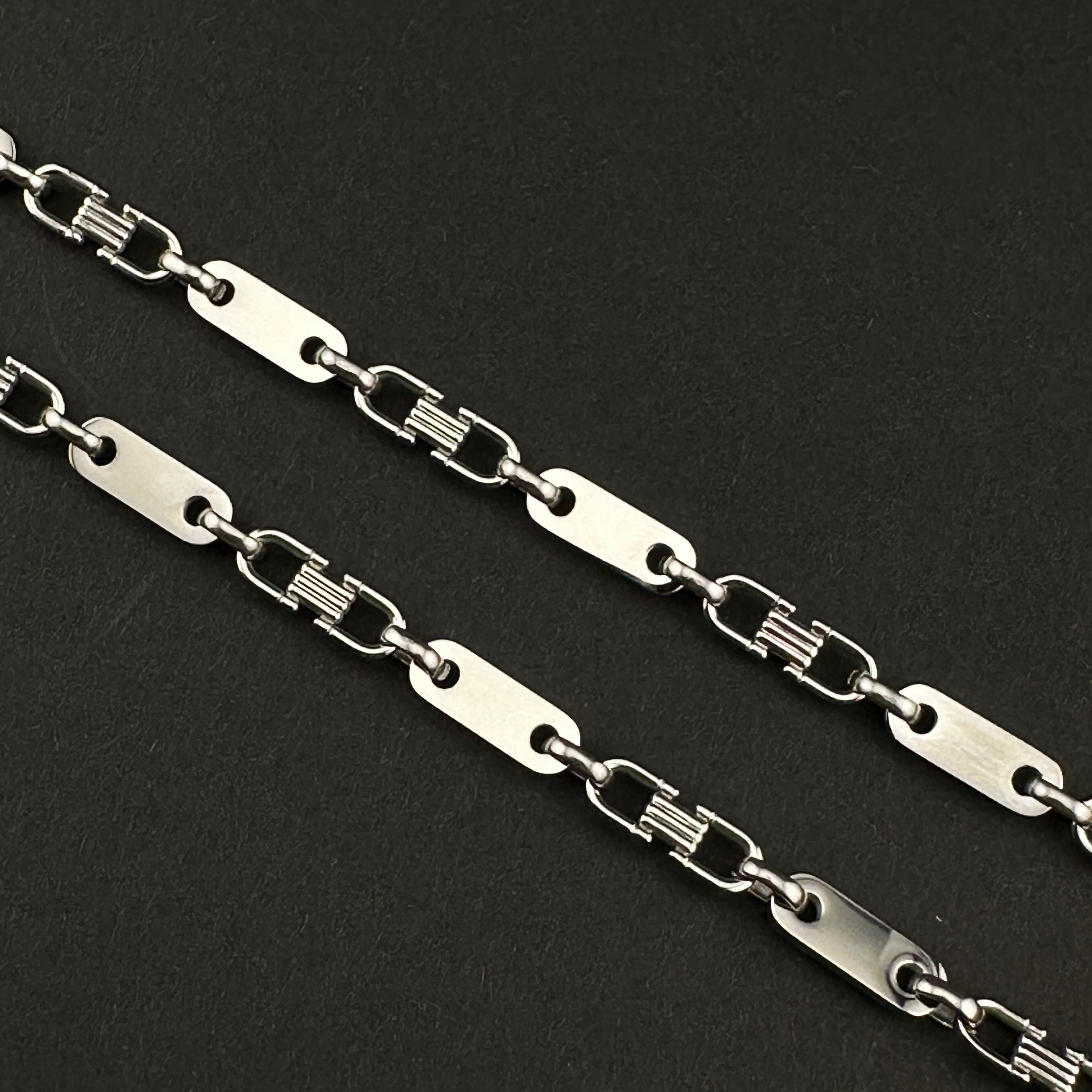 6mm Plattenkette - Edelstahl