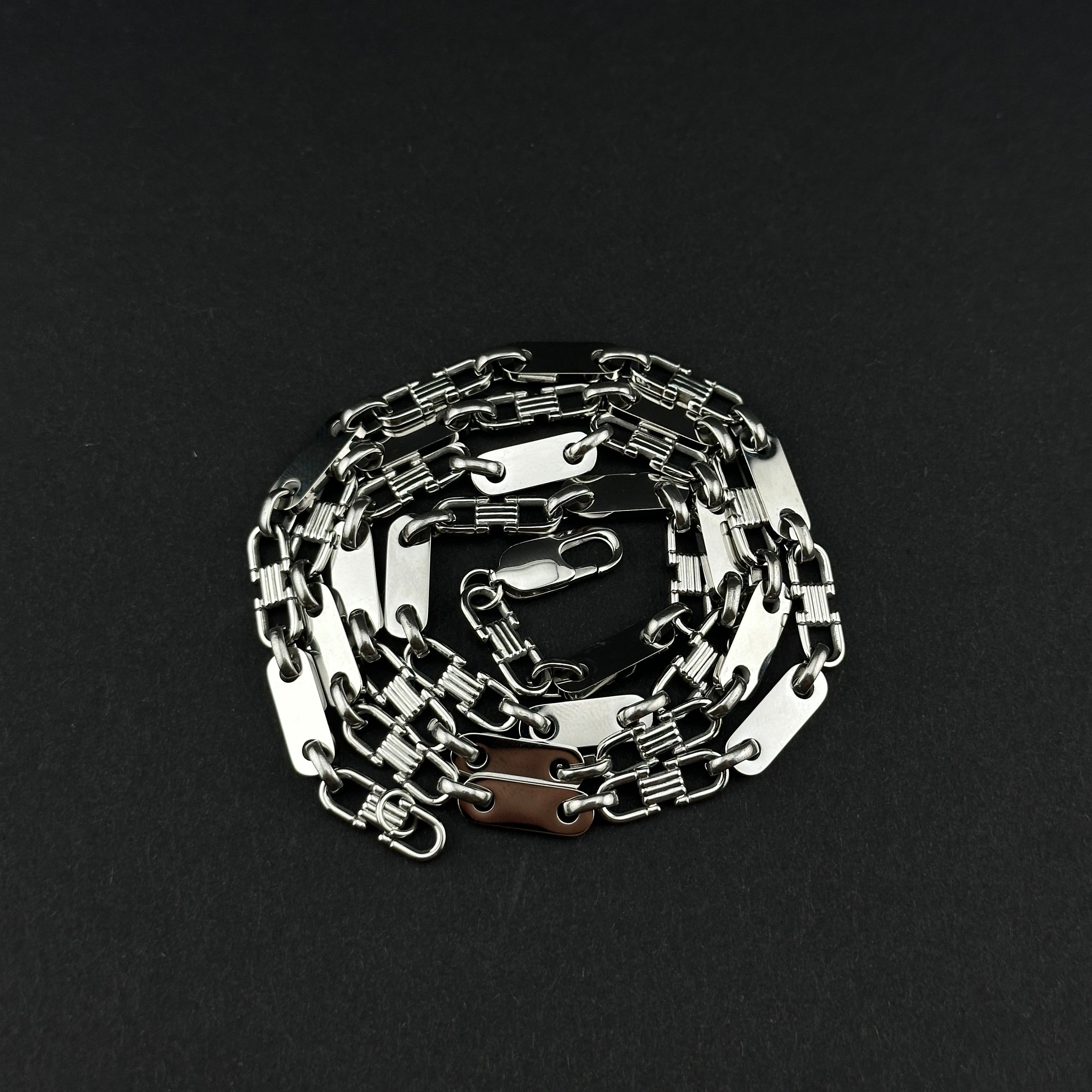 6mm Plattenkette - Edelstahl