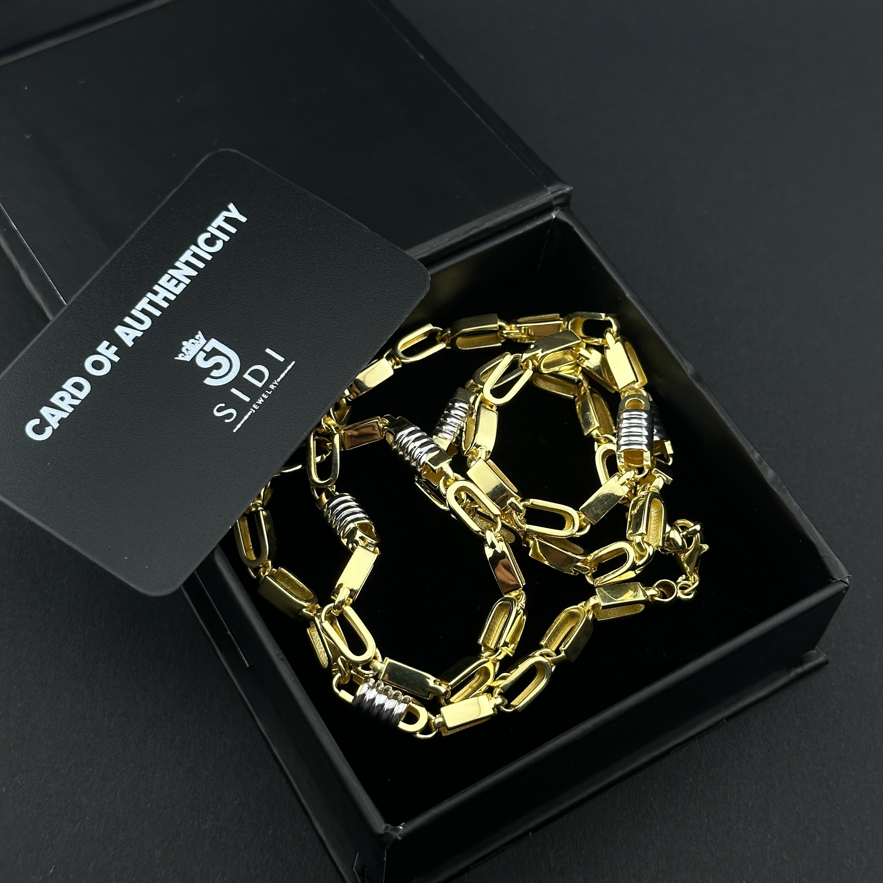4mm Monte Carlo Kette 2.0 - Silber 925 18k Gold vergoldet