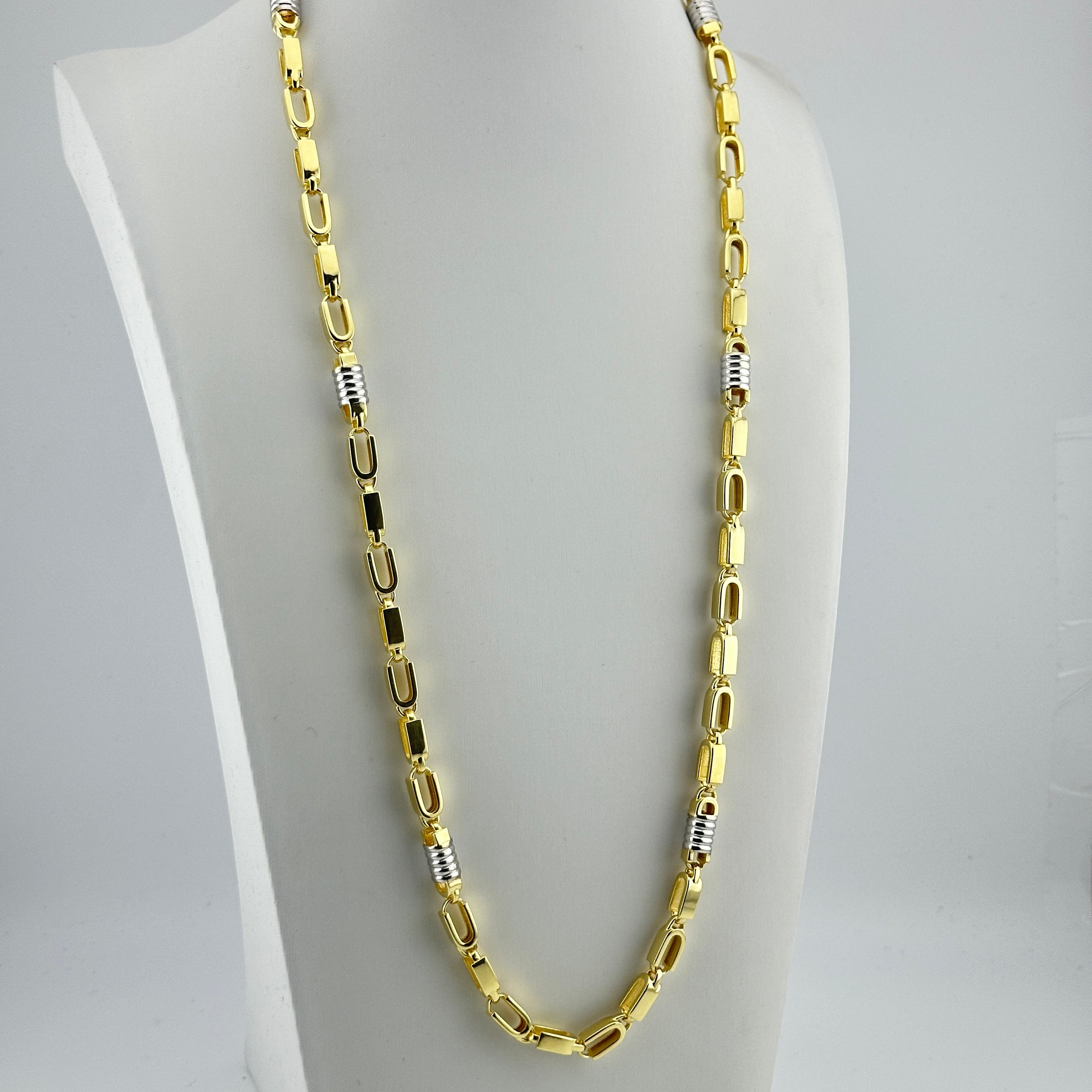4mm Monte Carlo Kette 2.0 - Silber 925 18k Gold vergoldet