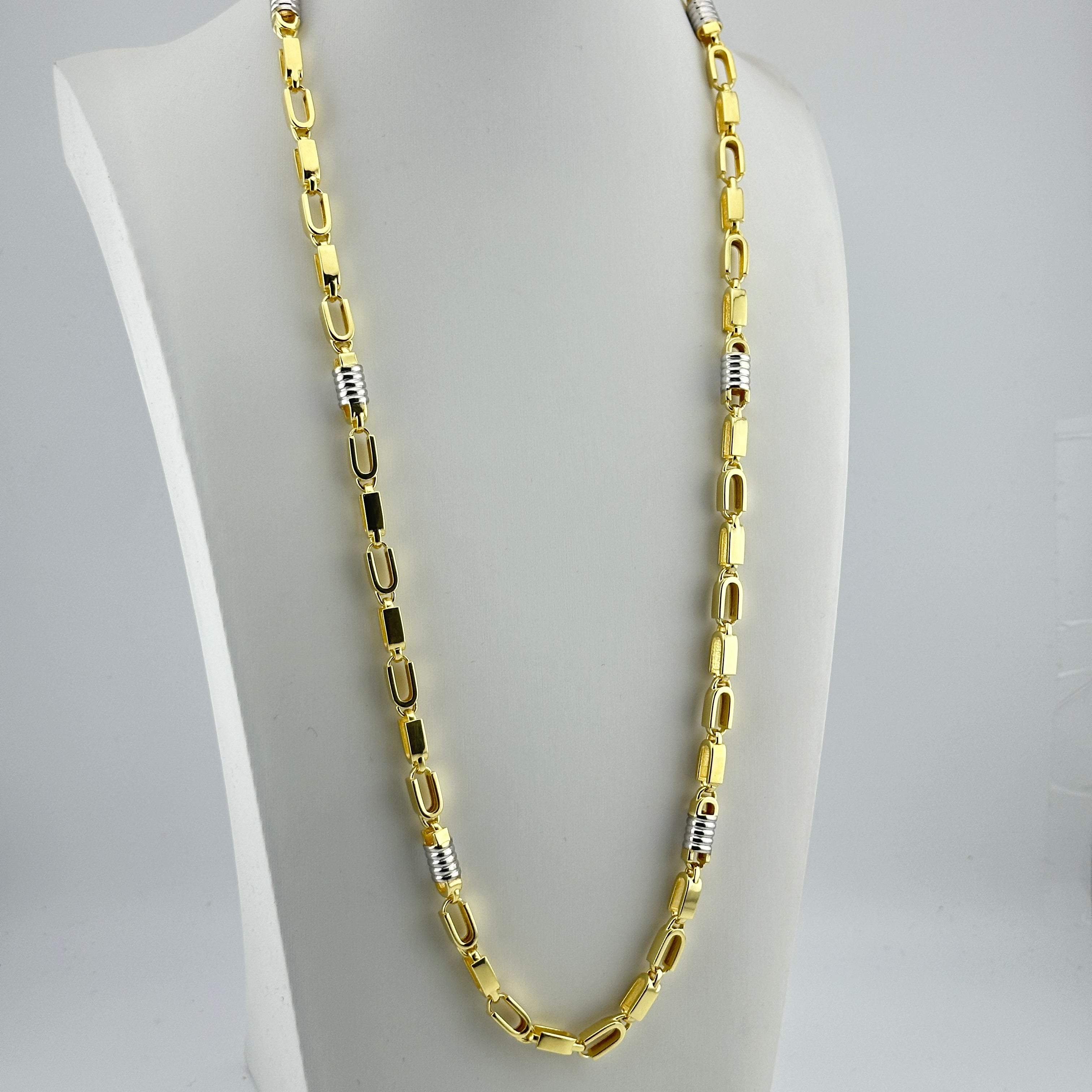 4mm Monte Carlo Kette 2.0 - Silber 925 18k Gold vergoldet