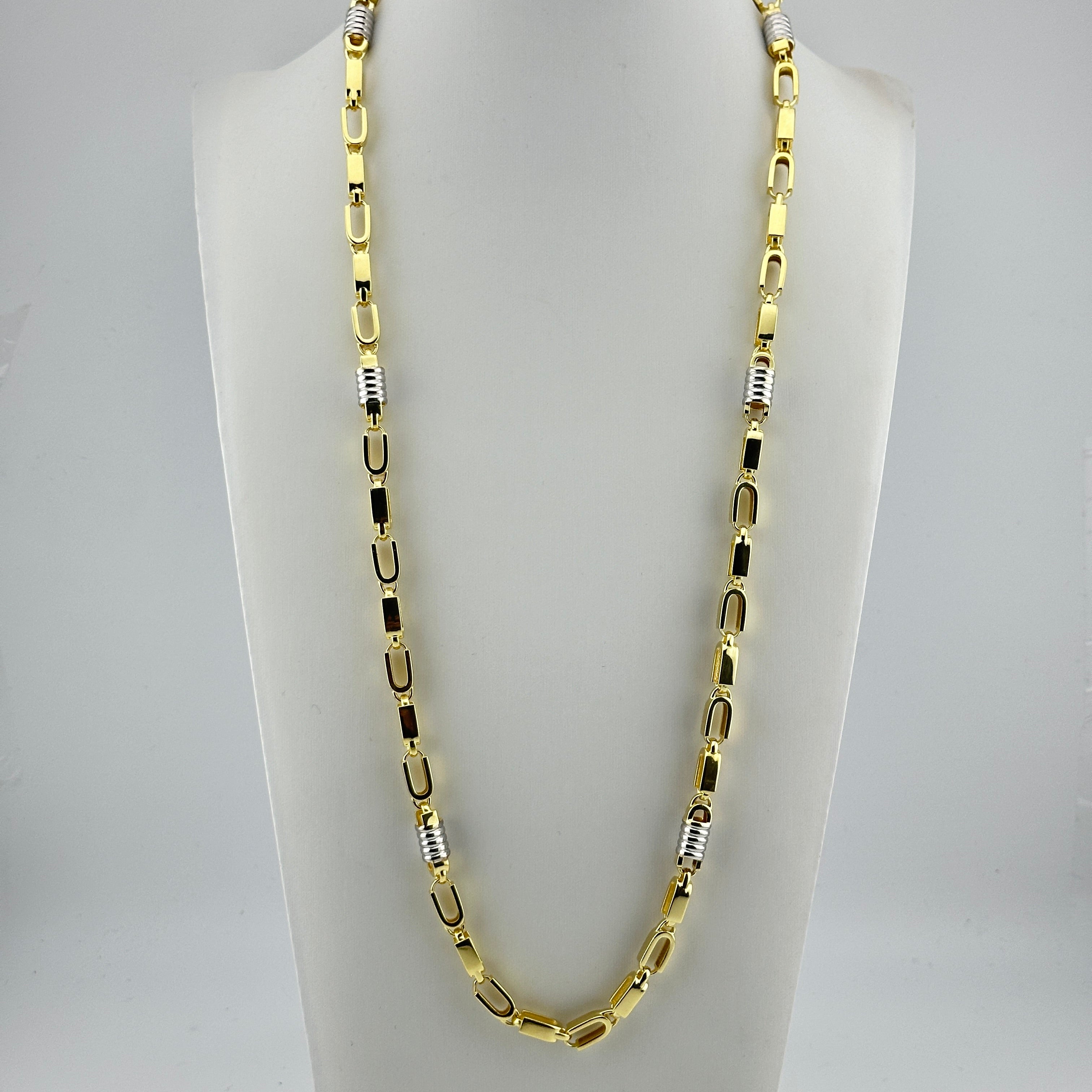 4mm Monte Carlo Kette 2.0 - Silber 925 18k Gold vergoldet