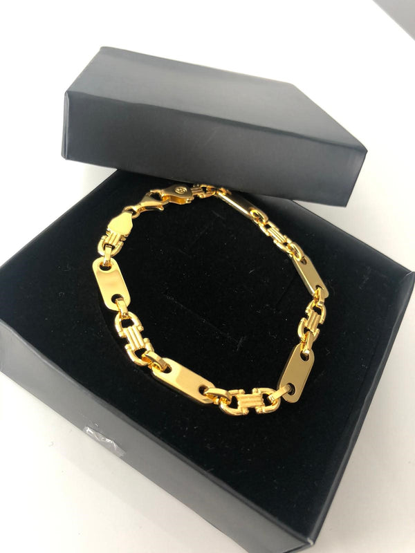 (Armband) Plattenkette - 6mm breit