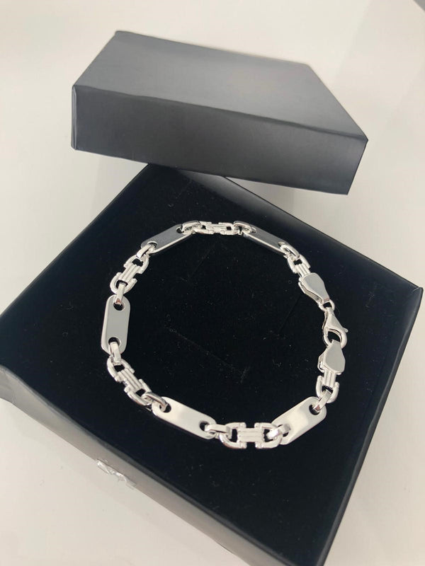 (Armband) Plattenkette - 6mm breit