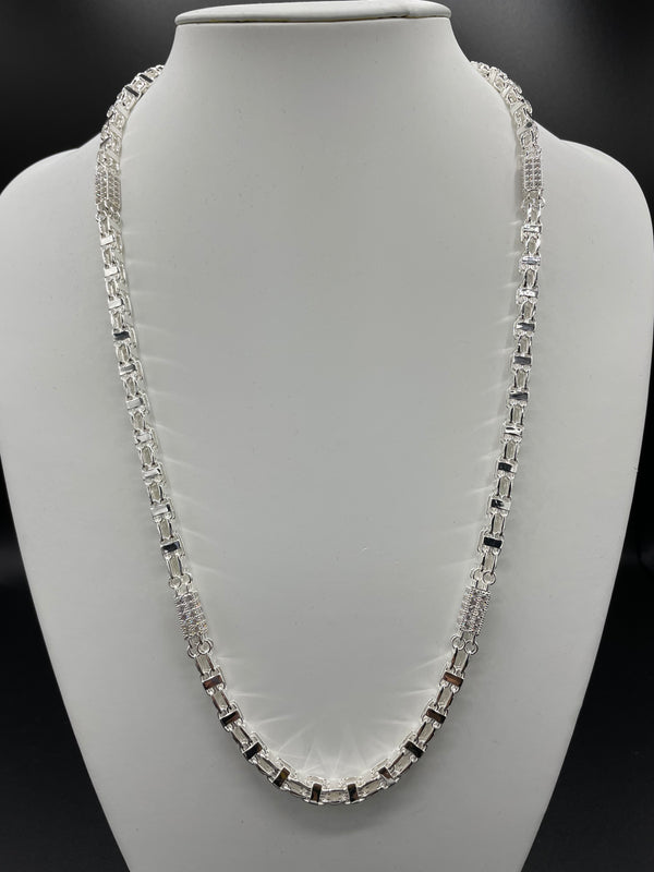 Käfigkette Iced Out - 6mm breit