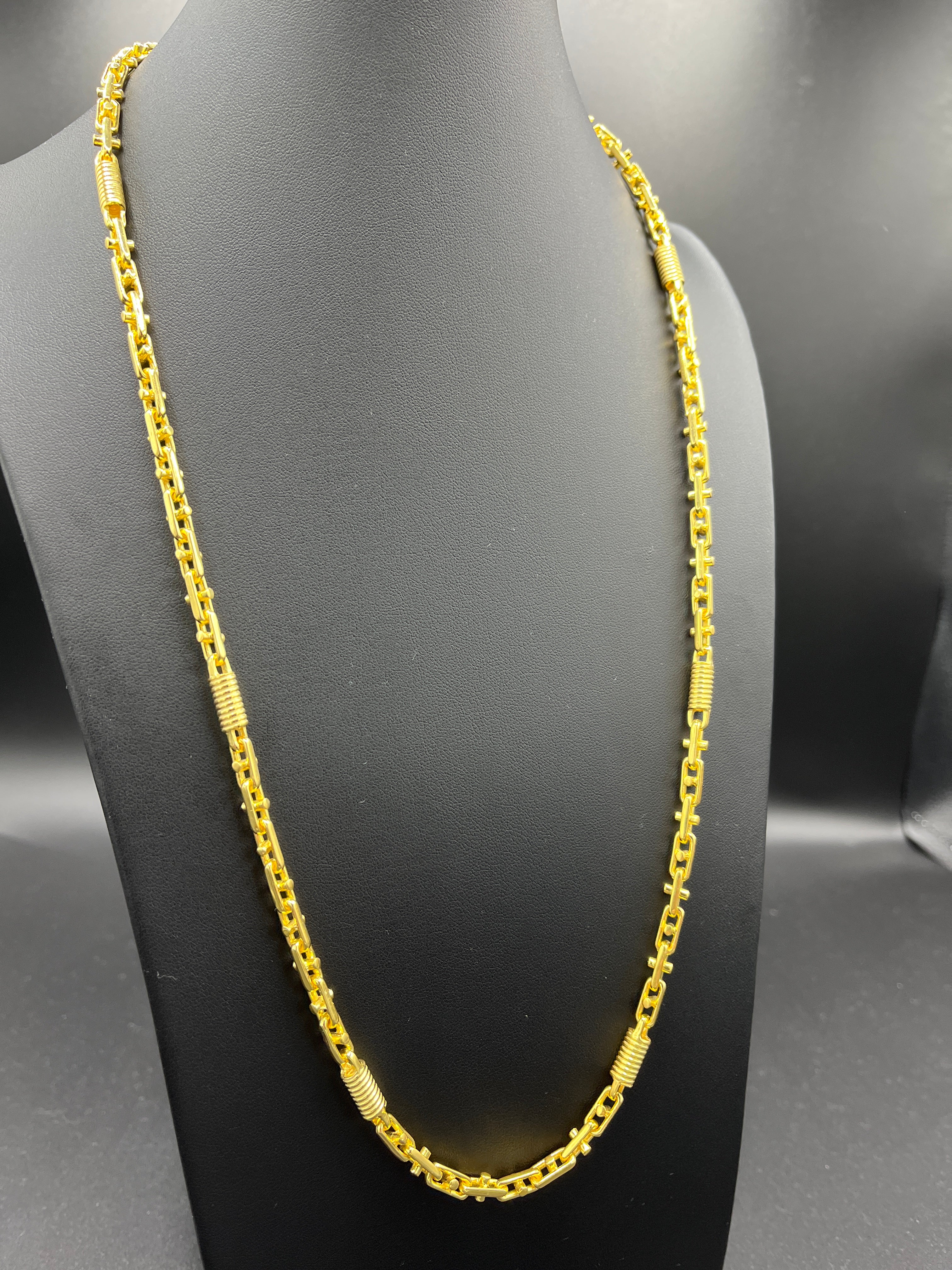 4mm Monte Carlo Kette - Silber 925 18k Gold vergoldet