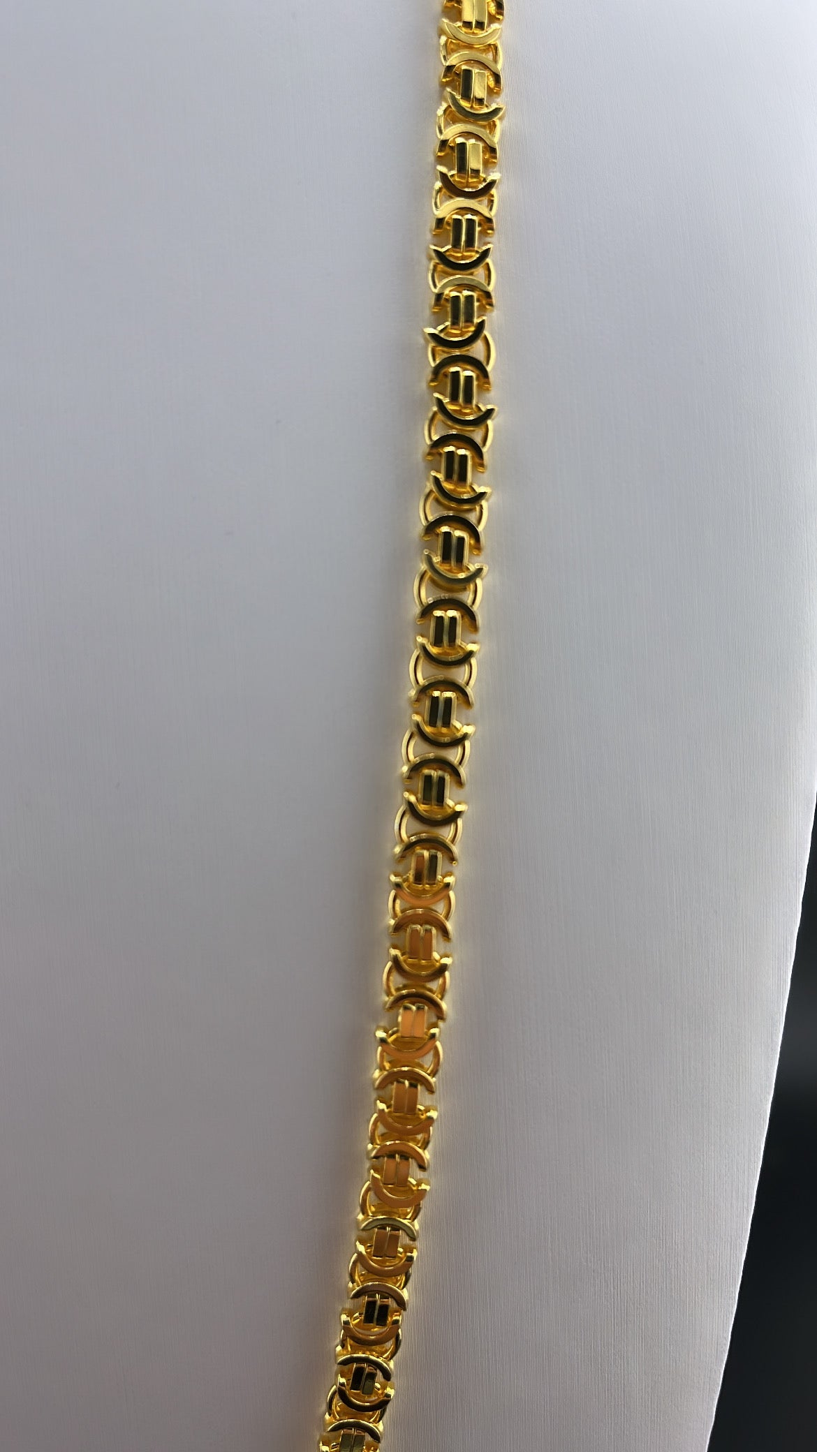 Flache Königskette (Etrsuker) - 5mm breit