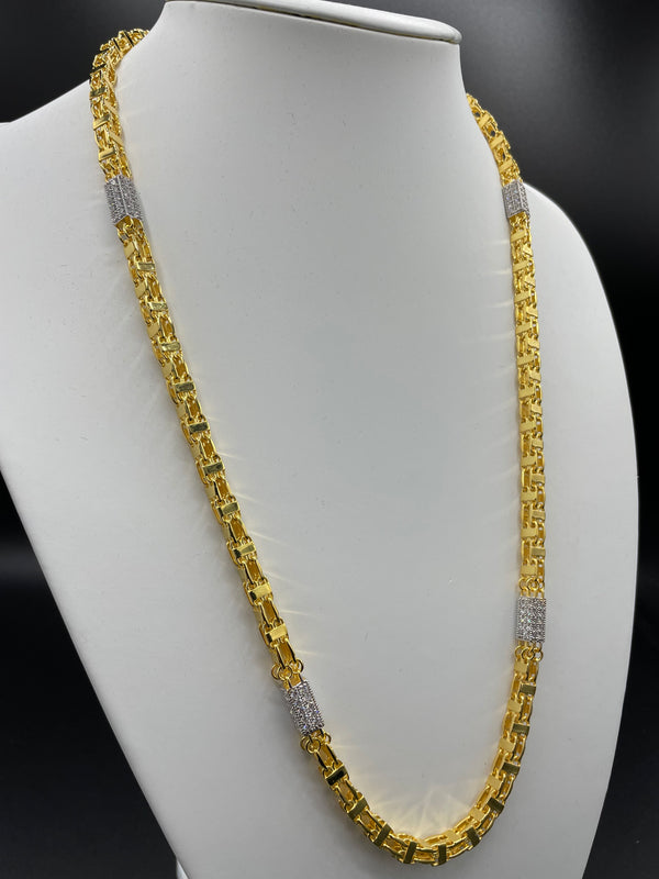 Käfigkette Iced-Out - 6mm breit