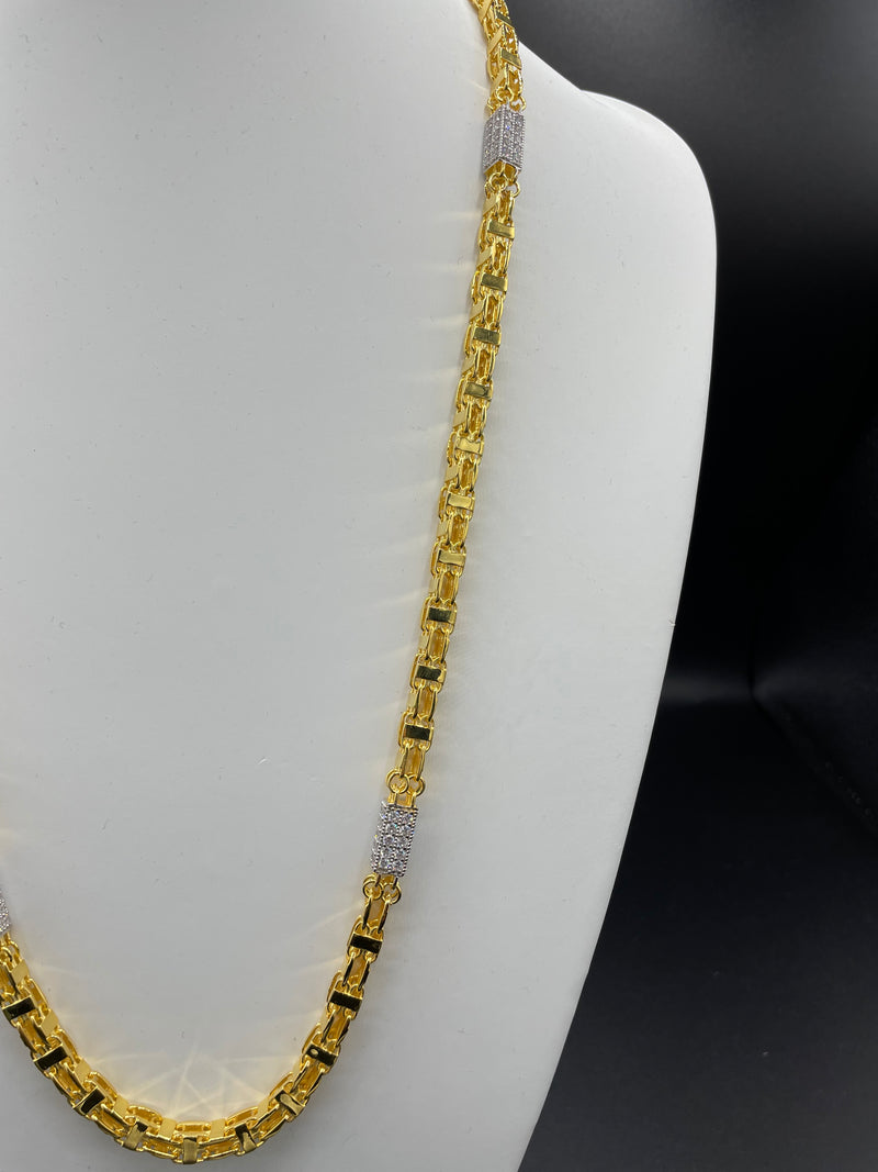 Käfigkette Iced-Out - 6mm breit